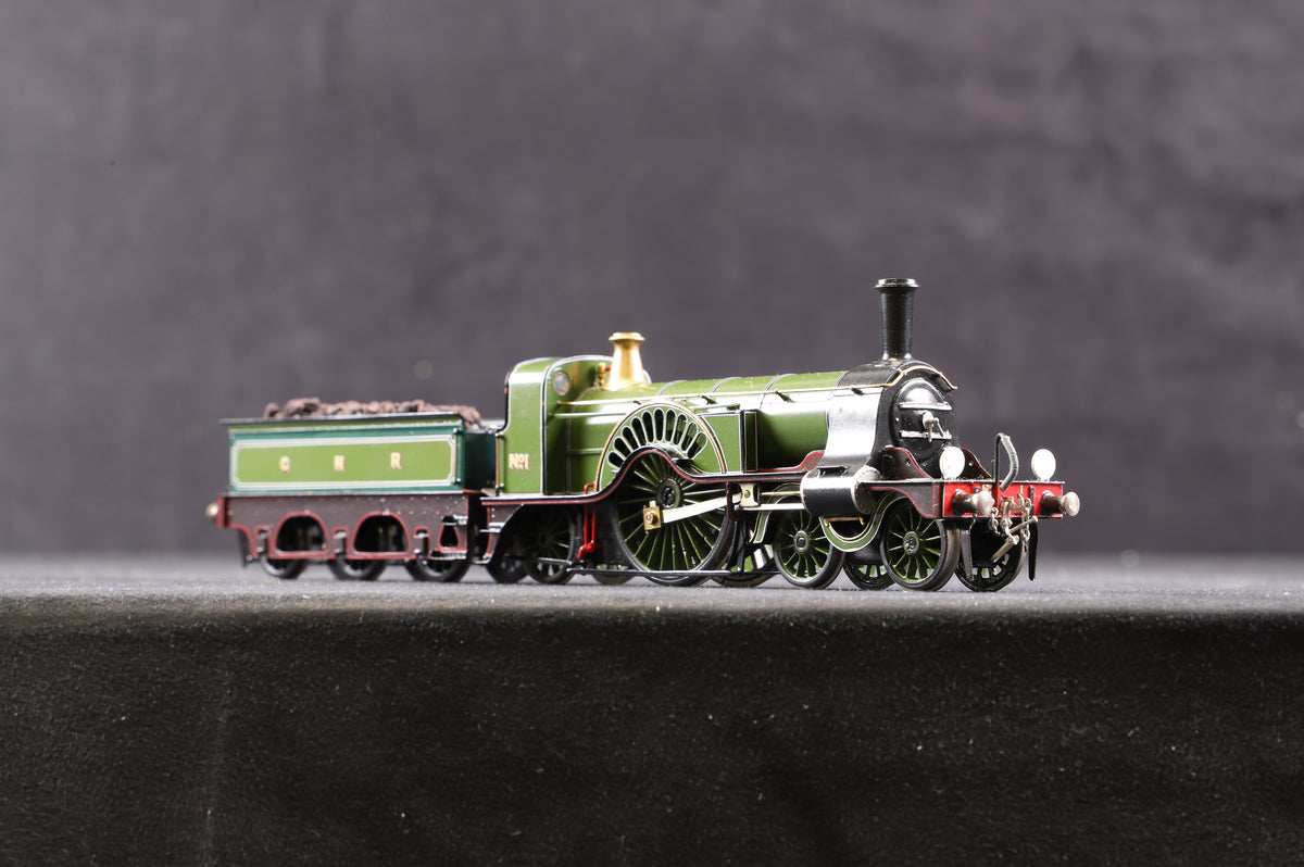 Kit Built OO 4-2-2 GNR Stirling Single&#39;No1&#39; GNR Lined Green, Non Runner