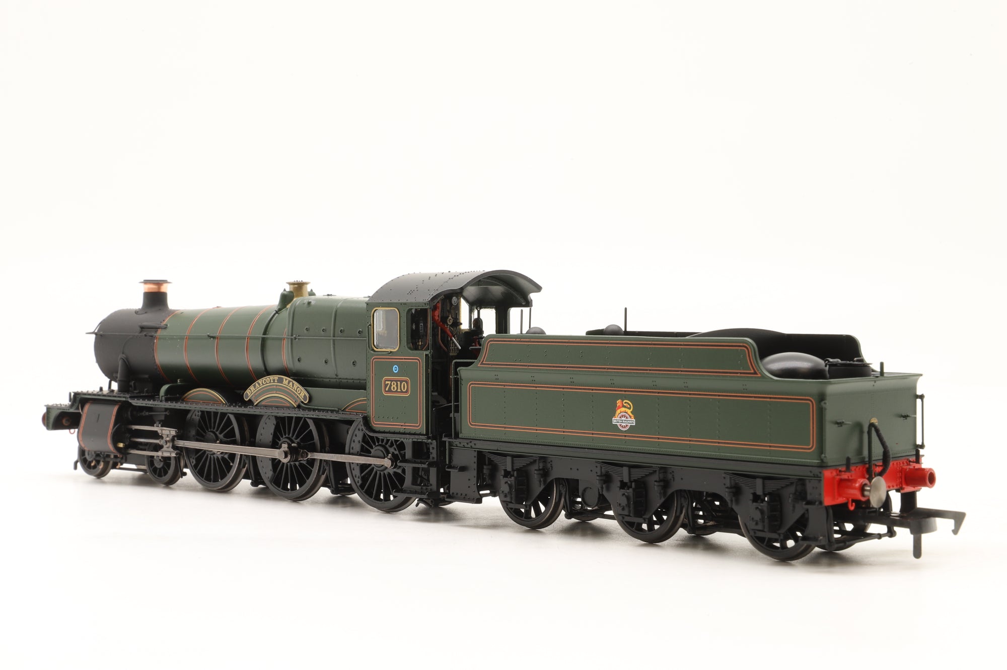 Accurascale OO ACC2500 GWR Manor Class '7810' 'Draycott Manor' BR Lined Green E/C