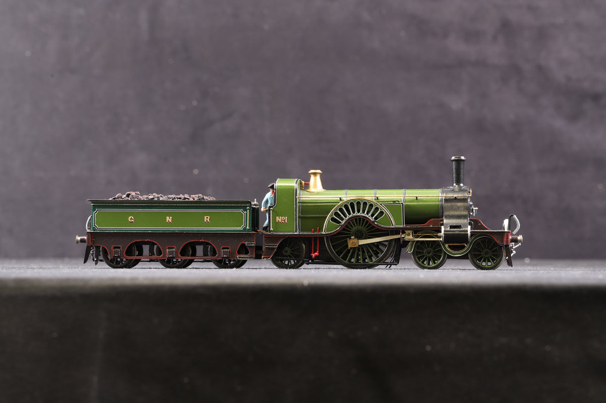 Kit Built OO 4-2-2 GNR Stirling Single&#39;No1&#39; GNR Lined Green, Non Runner