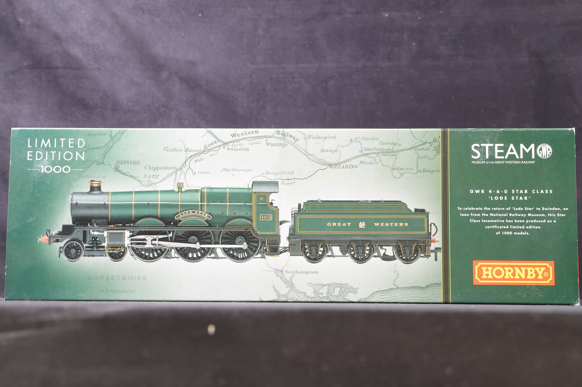 Hornby OO R3165 GWR 4-6-0 Star Class &#39;Lode Star&#39; Ltd Ed 267/ 1000