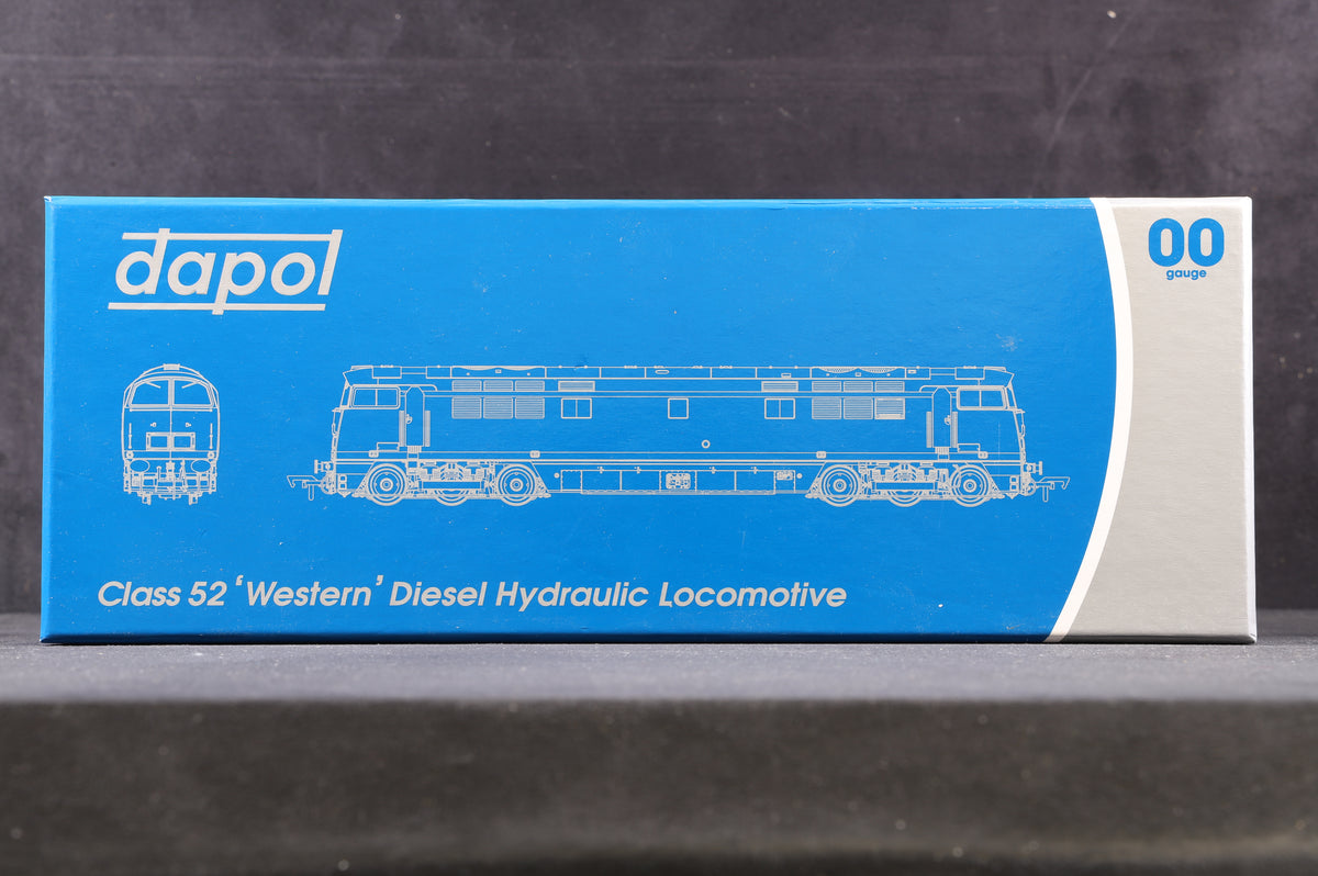 Dapol OO 4D-003-023 Class 52 &#39;Western Champion&#39; Golden Ochre T Panel &#39;D1015&#39;