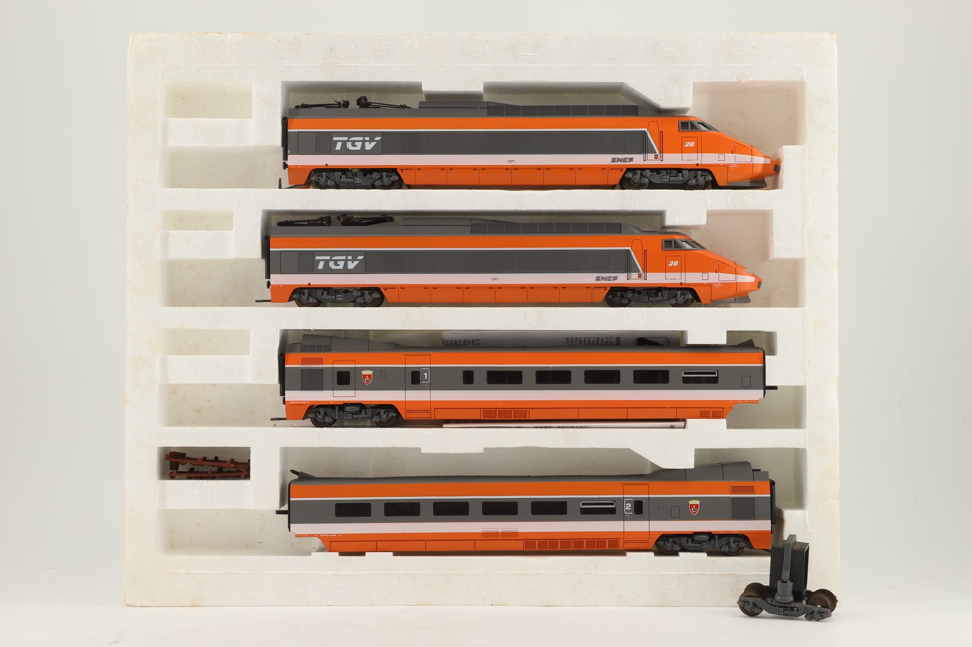 Lima HO 149711 4 Car TGV SNCF Orange/Grey