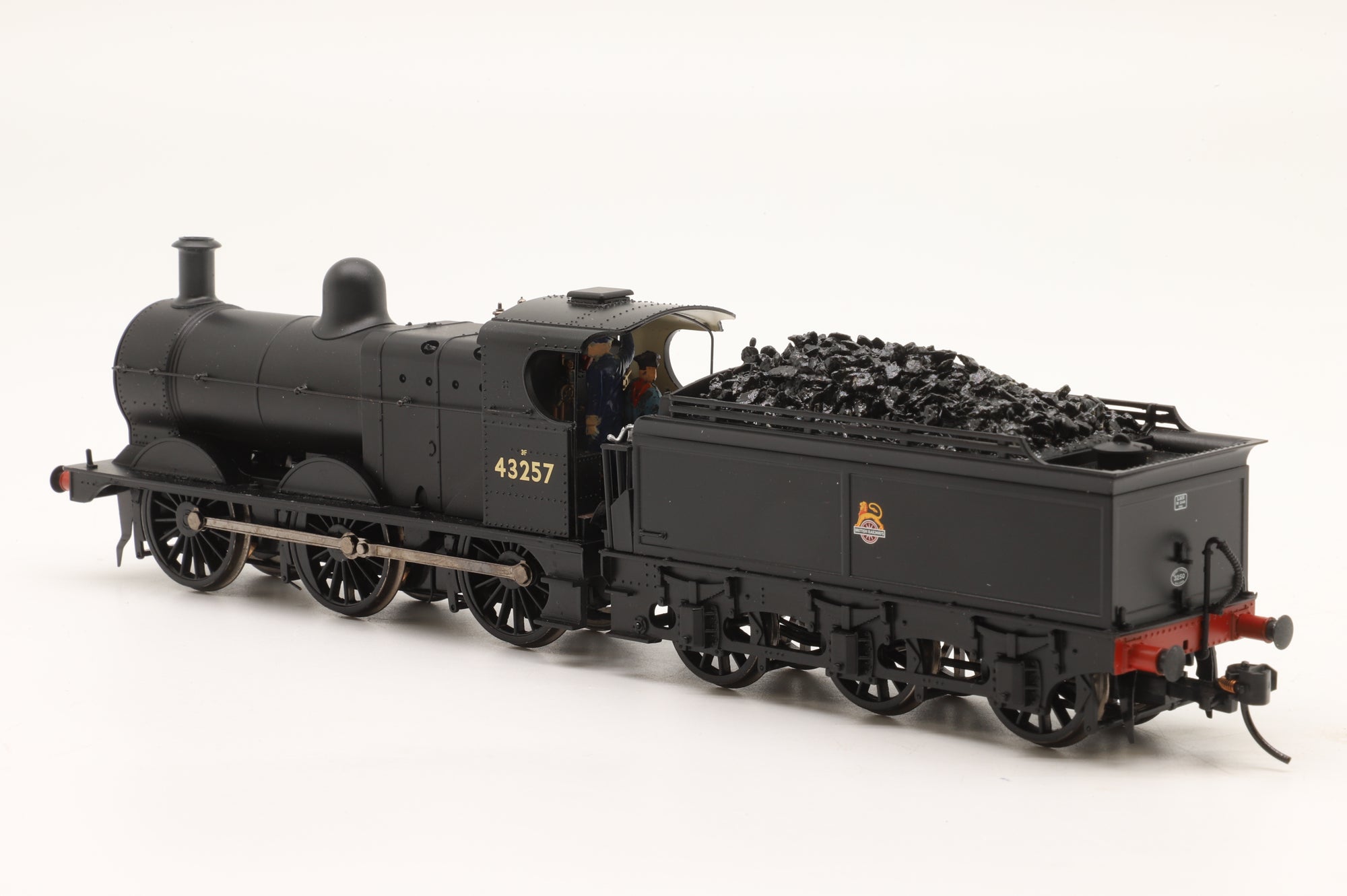 Bachmann OO 31-626A Class 3F '43257' BR Black E/C DCC Sound