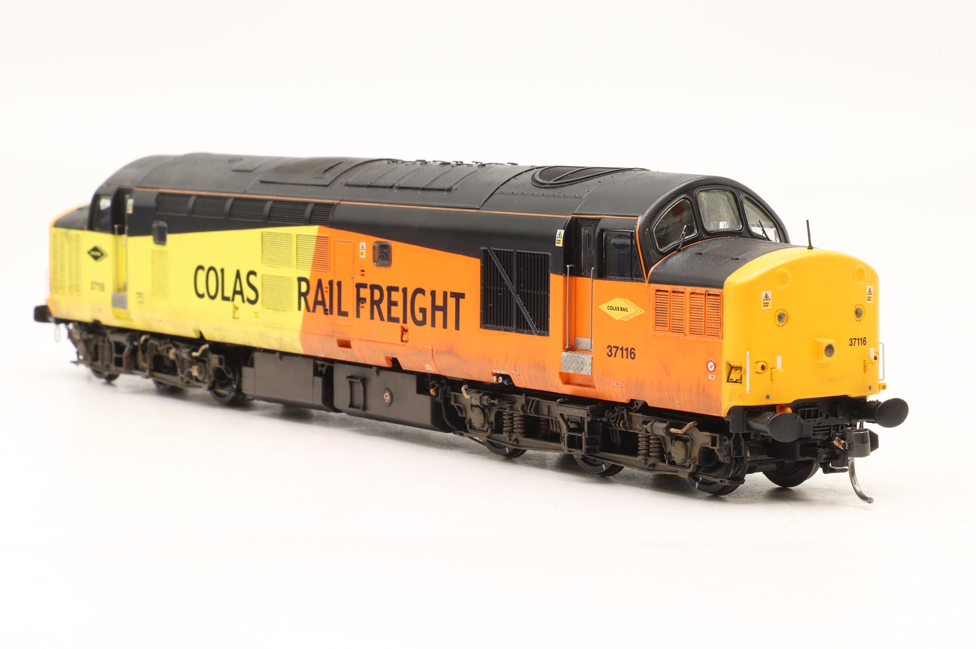 Accurascale OO ACC2614 Class 37 '37116' Colas Rail Weathered DCC Sound