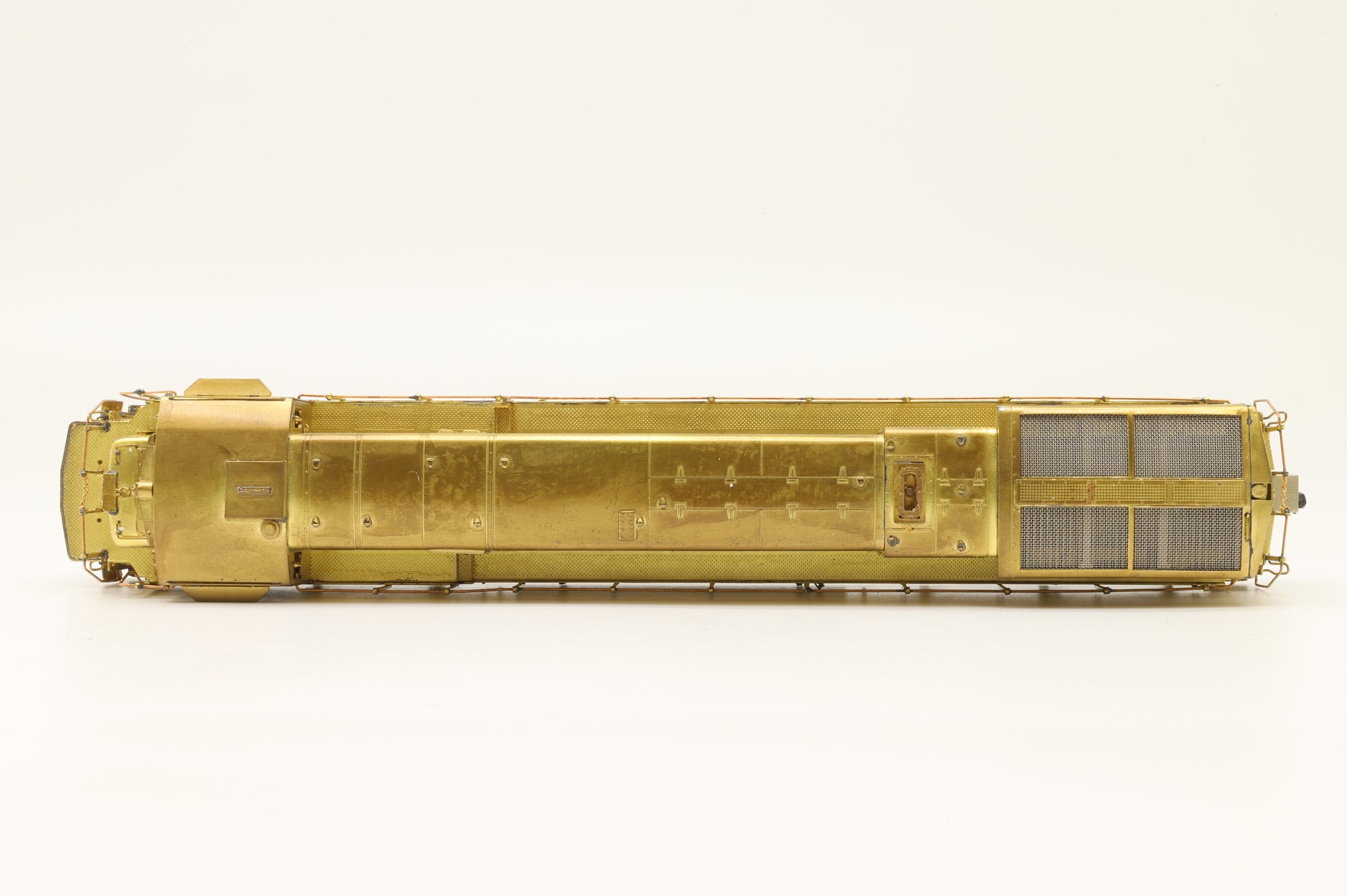 Overland Models HO Brass OMI-1971 GE C30-7 Diesel Loco w/ 4 Window Cab & Anti-Climber - Unpainted
