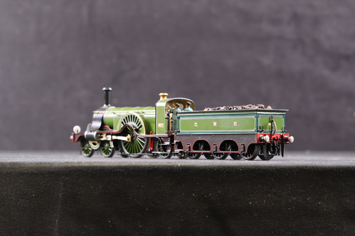 Kit Built OO 4-2-2 GNR Stirling Single&#39;No1&#39; GNR Lined Green, Non Runner