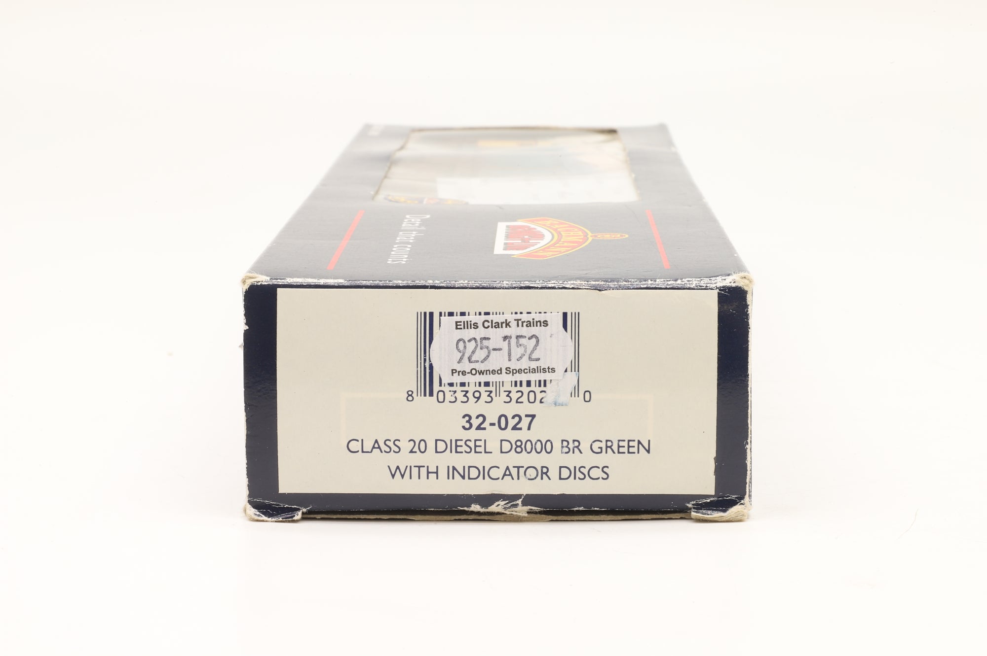 Bachmann OO 32-027 Class 20 'D8000' BR Green With Indicator Discs DCC Fitted