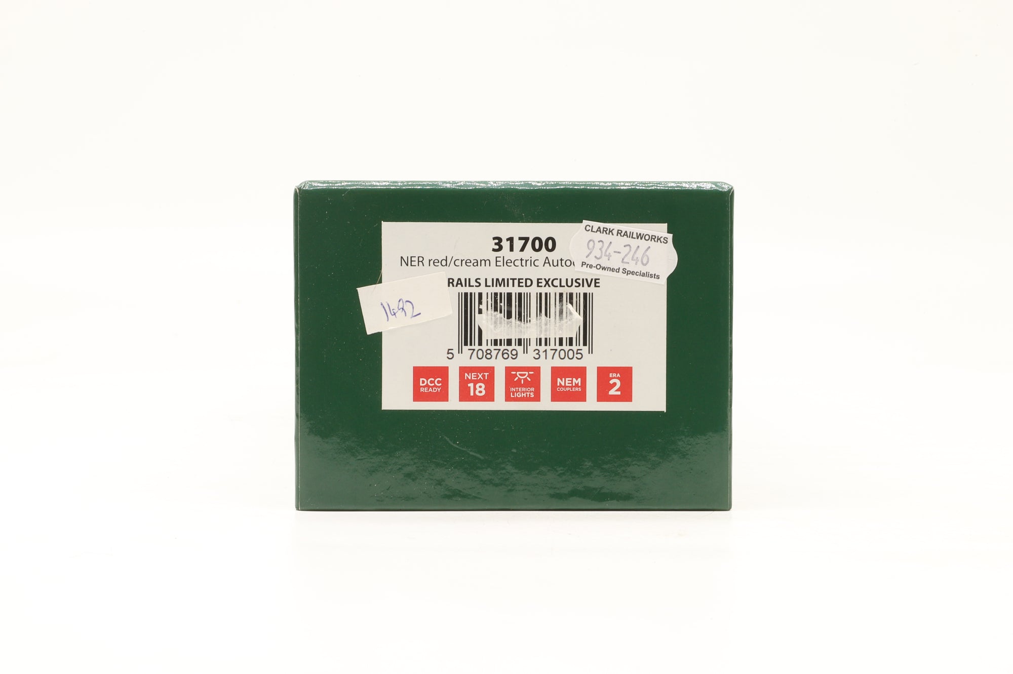 Heljan OO 31700 NER Red/Cream Electric Autocar No. 3170 Rails Exclusive