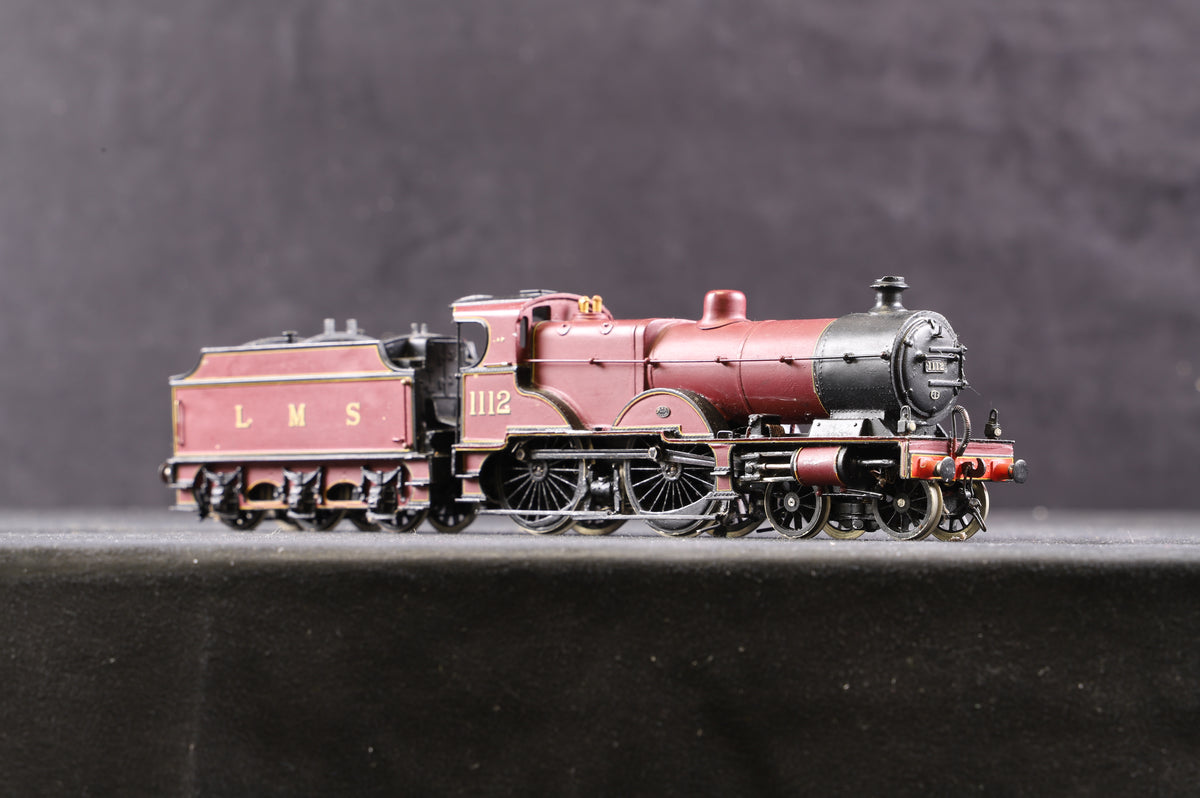 Kit Built OO LMS 4-4-0 Midland Compound &#39;1112&#39; LMS Crimson