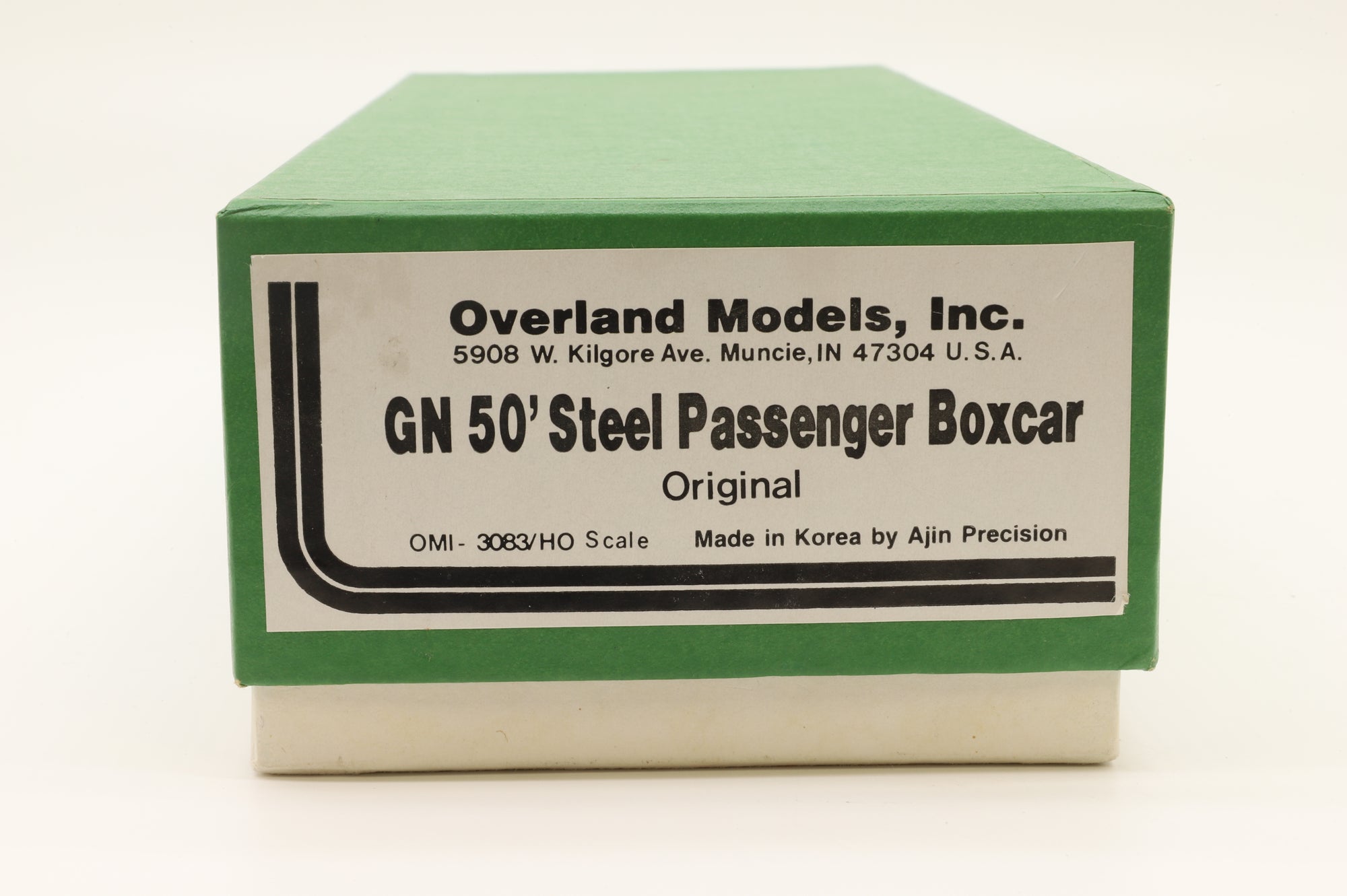 Overland Models HO Brass OMI-3083 GN 50' Steele Passenger Box Car Unpainted