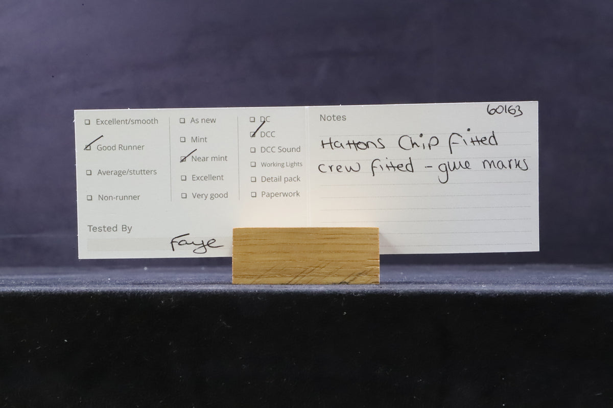 Hornby R1169 Class A1 60163 &#39;Tornado&#39; in Lined BR Green w/ Late Crests