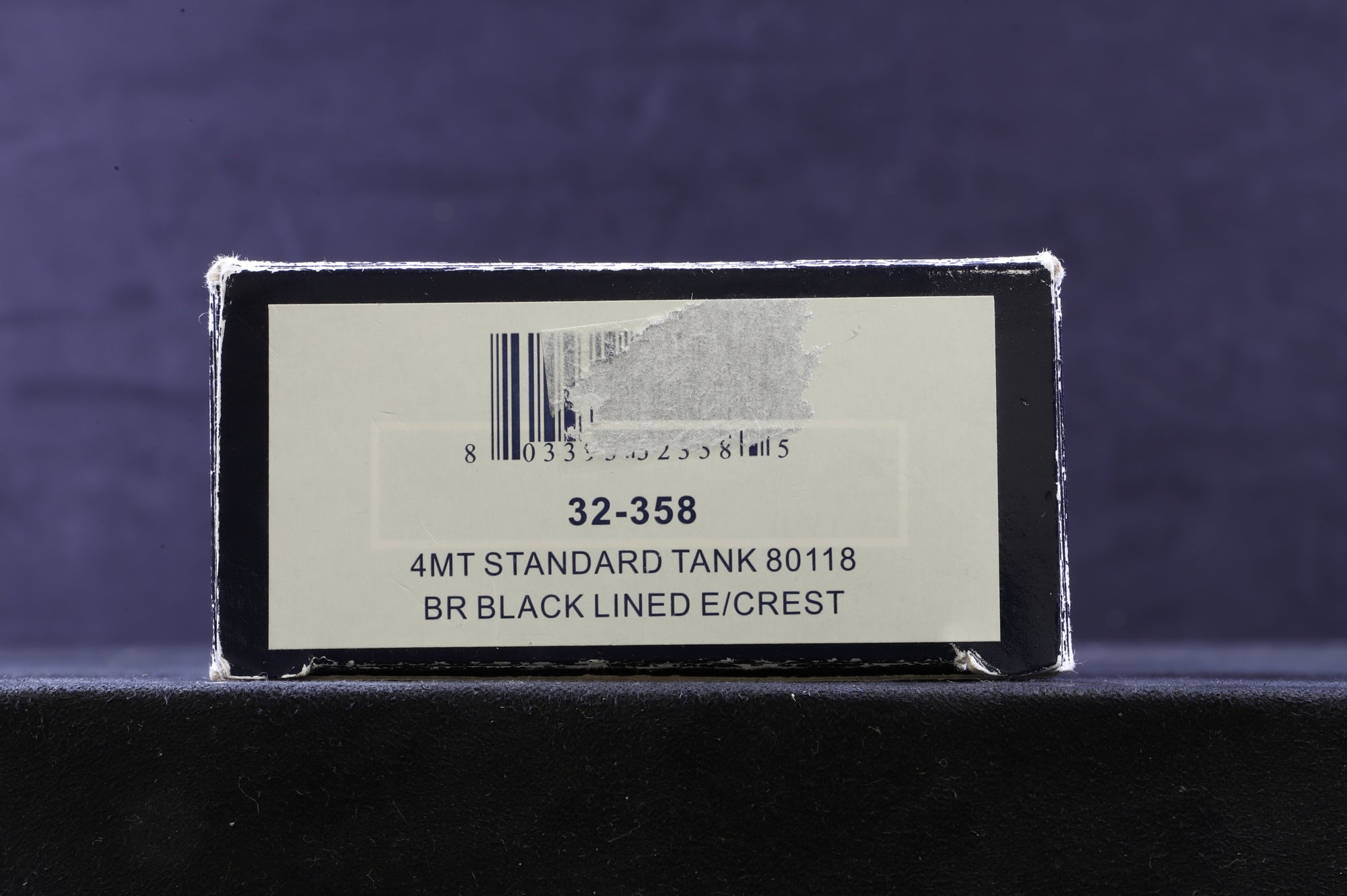 Bachmann OO 32-358 Standard 4MT 80118 in Lined BR Black w/ Early Crests