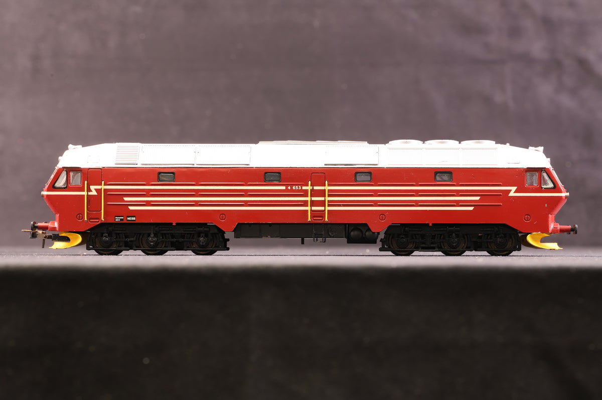 Deak HO NSB Di4 Diesel Loco &#39;4.653&#39; (Brass built)