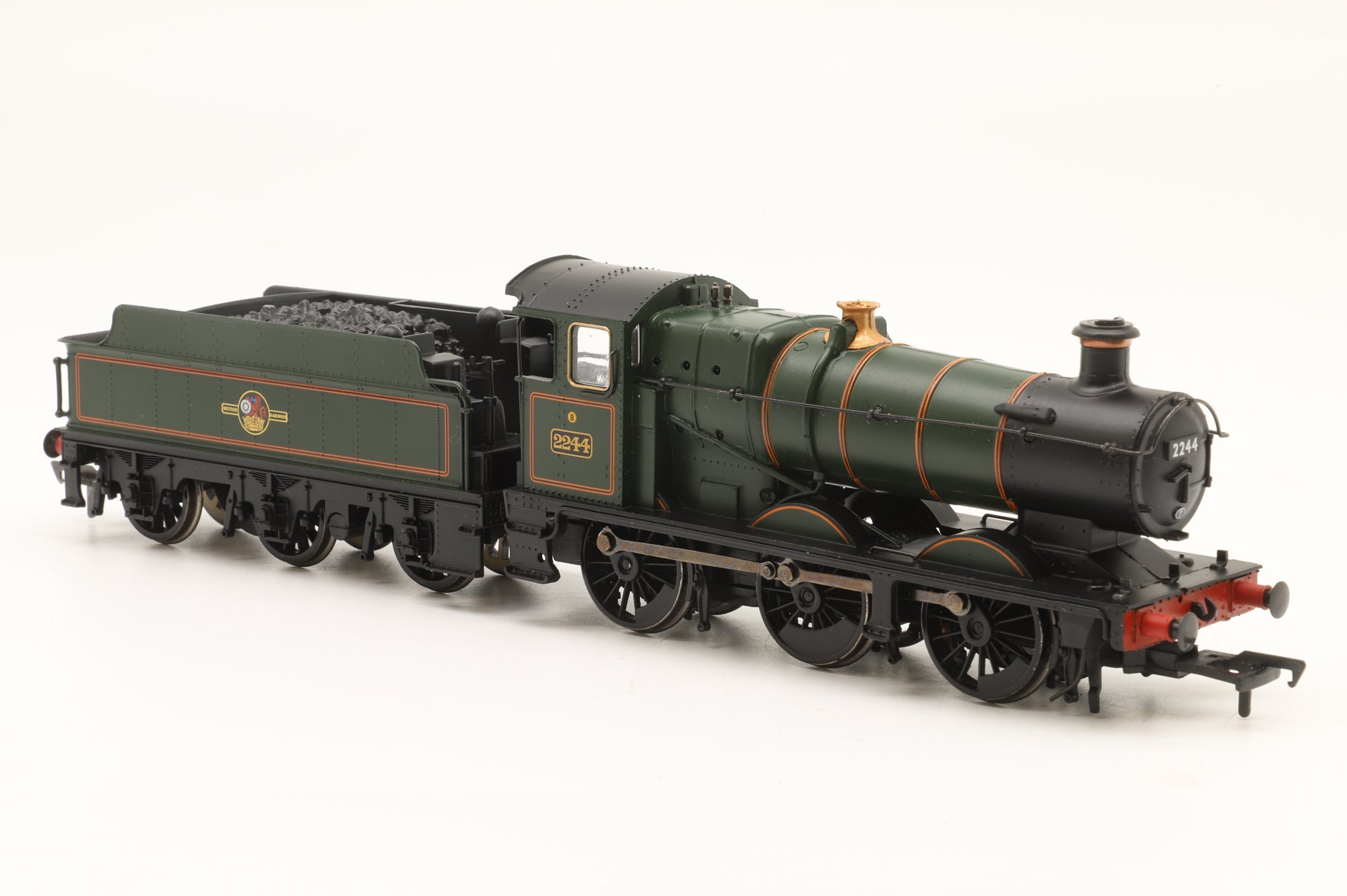 Bachmann OO 32-300DC Collett Goods '2244' BR Lined Green L/C Churchward Tender DCC Fitted