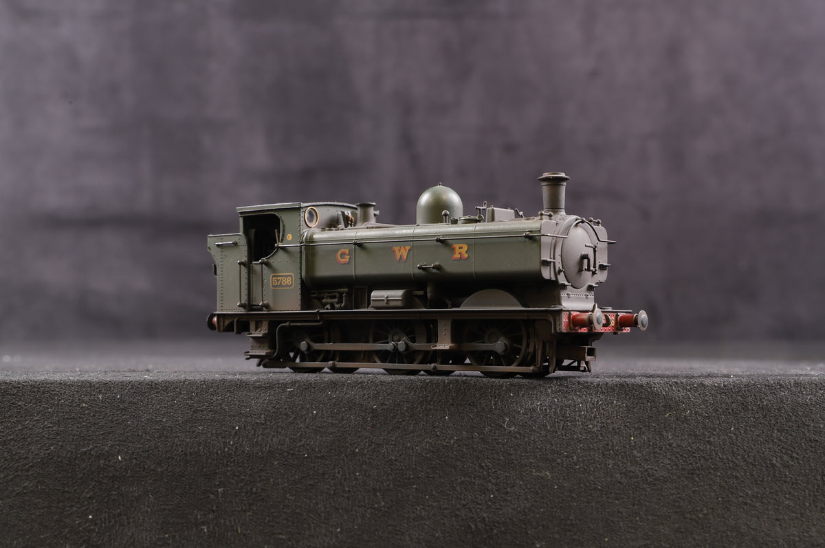 Bachmann 32-210 5700 Pannier Tank &#39;5786&#39; GWR Green Weathered