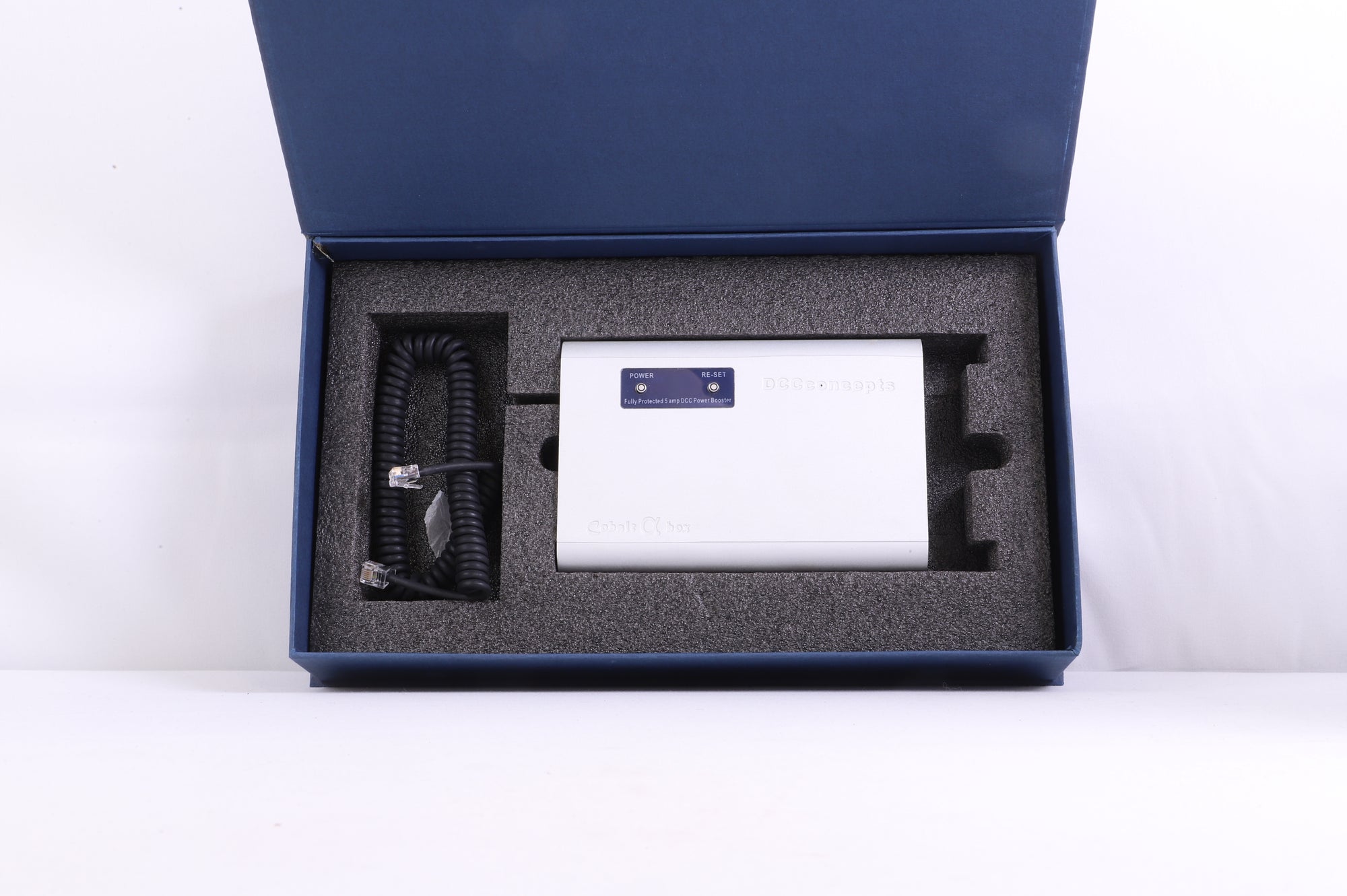 DCC Concepts Cobalt A Box - 5 Amp Power Booster - Clark Railworks DCC Concepts Cobalt A Box - 5 Amp Power Booster - Clark Railworks