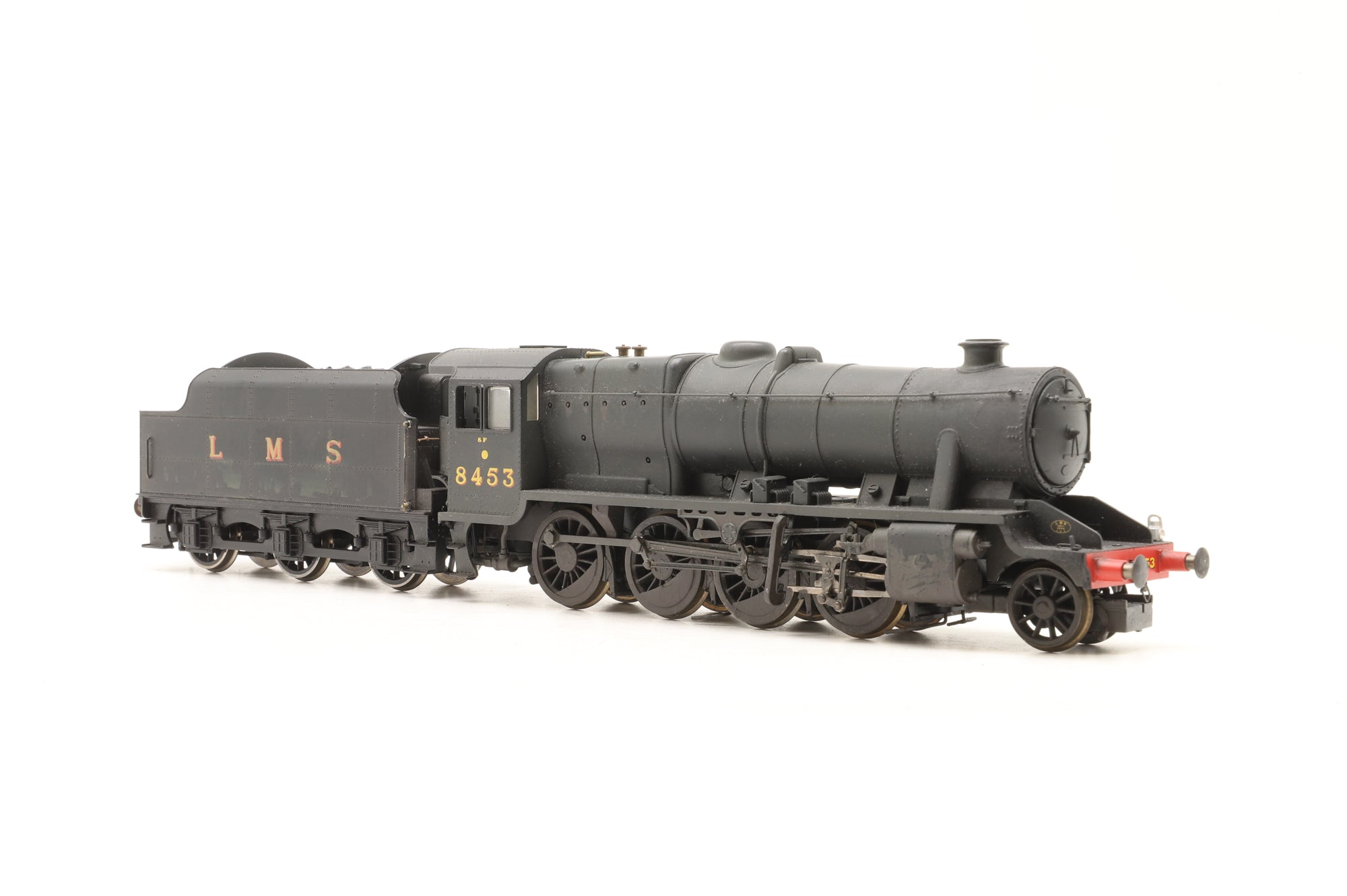 Hornby OO Class 8F 2-8-0 '8453' LMS Black Renumbered & Weathered
