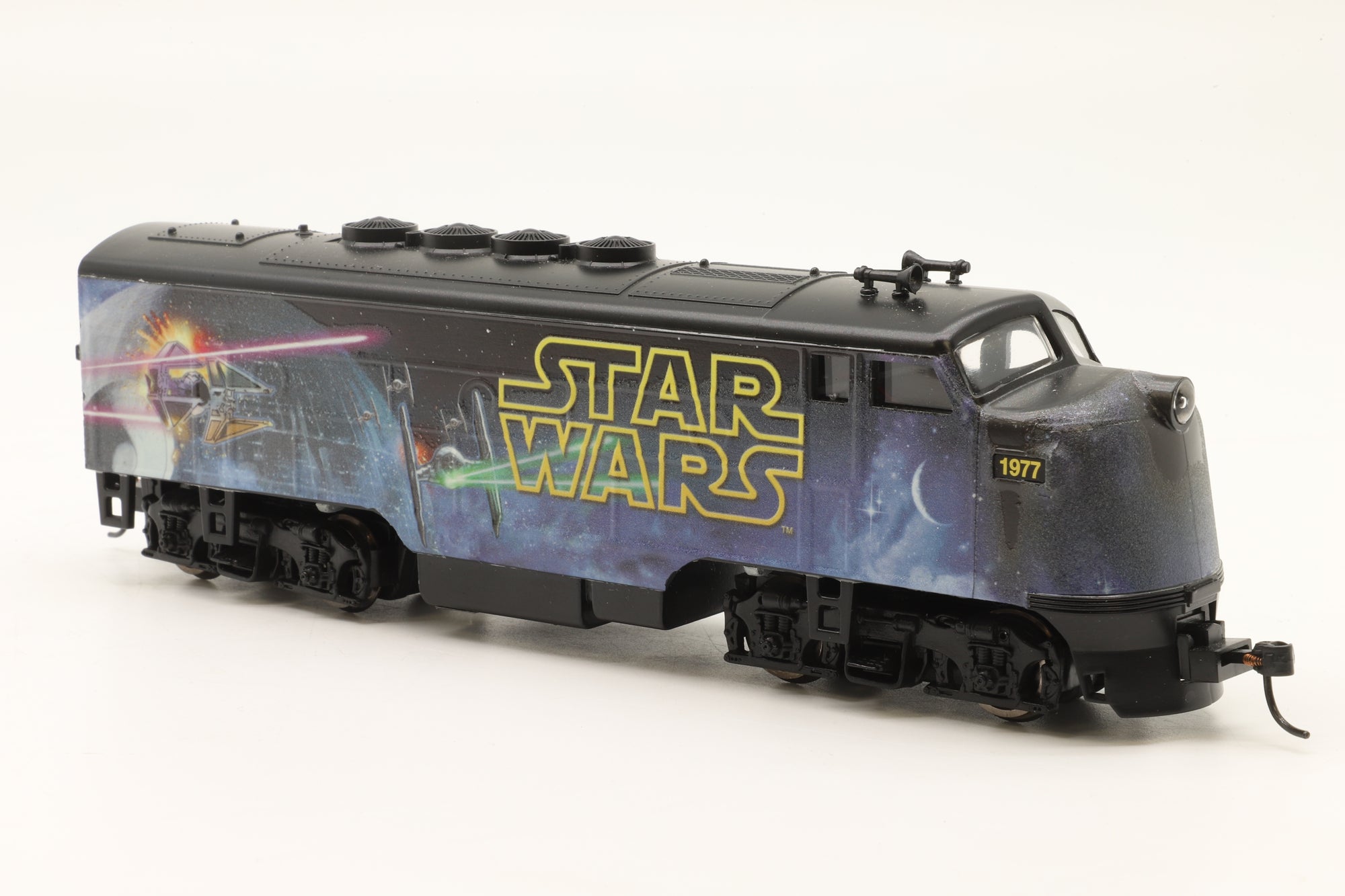 Bradford Exchange HO Star Wars Glow In The Dark Train Set