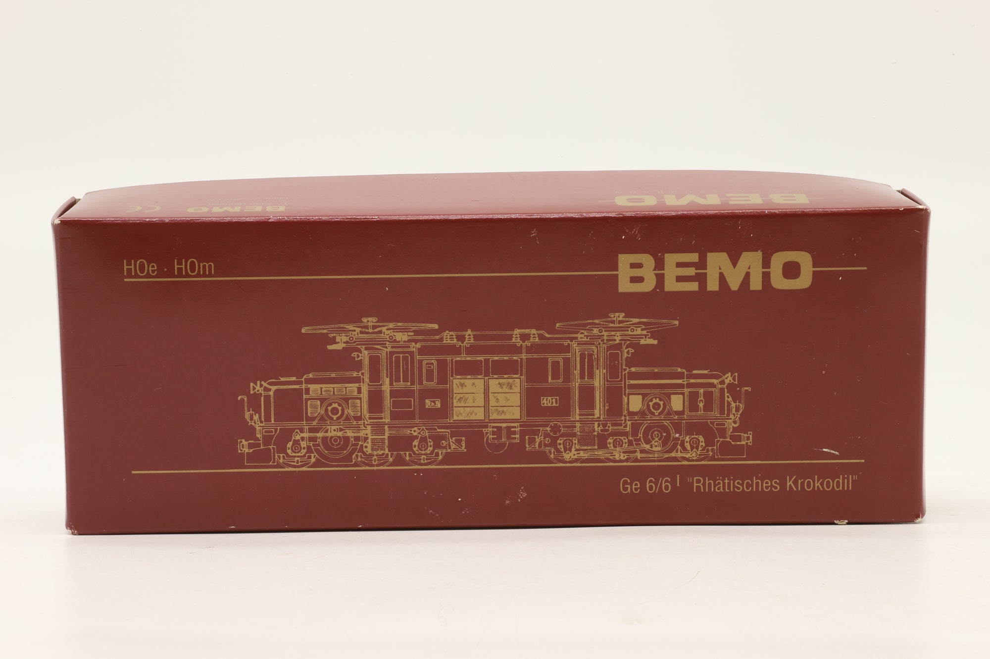 BEMO HOm Ge 6/6 #411 in RhB Brown
