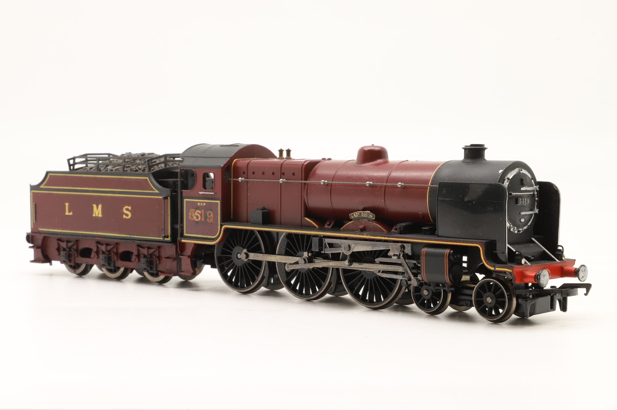 WORKSHOP Hornby Railroad OO R3278 Patriot Class '5519' LMS Lined Maroon Renumbered