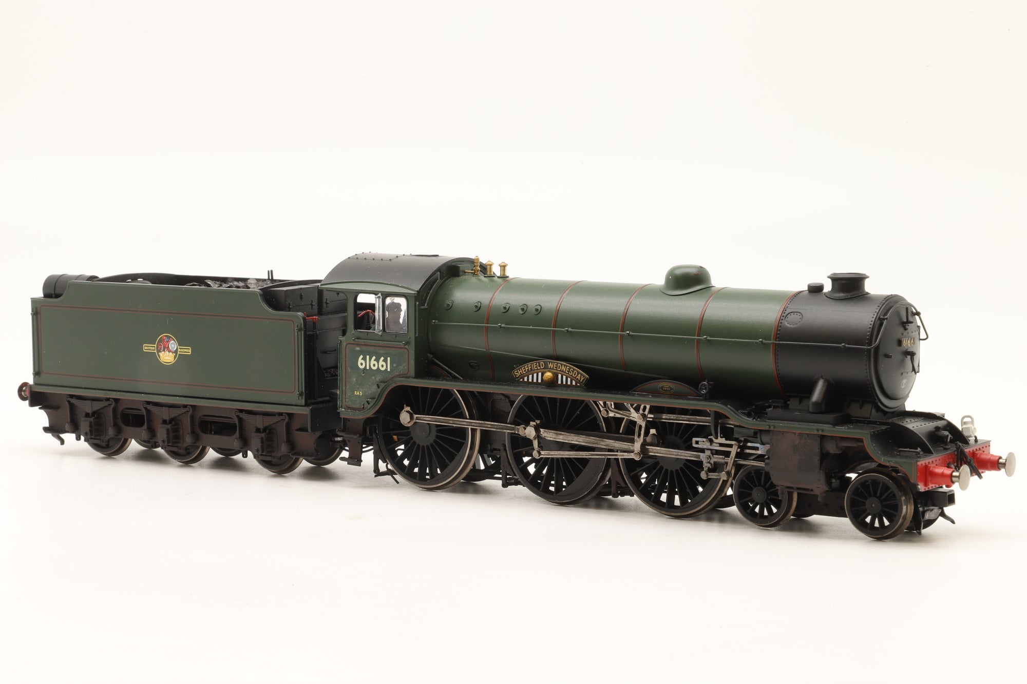 WORKSHOP Hornby OO R3523 Class B17 '61661' 'Sheffield Wednesday' BR Lined Green L/C Renamed/ Renumbered DCC Fitted