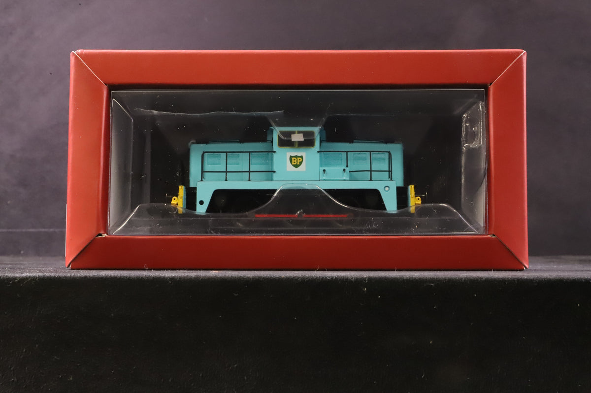 Oxford Rail GV2014/OR76JAN003 Janus 0-6-0 in BP Turqoise Livery w/ Wasp Stripe