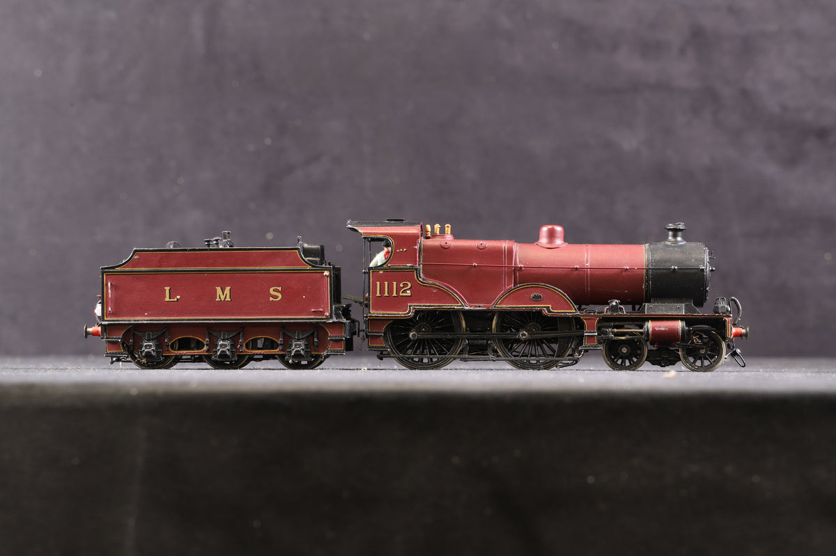 Kit Built OO LMS 4-4-0 Midland Compound &#39;1112&#39; LMS Crimson