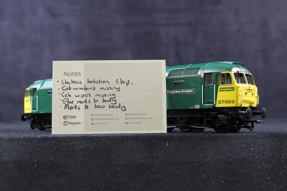 Bachmann OO 32-750DS Class 57 &#39;57003&#39; &#39;Freightliner Evolution&#39;, DCC Sound