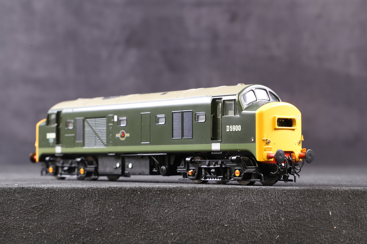 Heljan OO 2308 Class 23 &#39;D5900&#39; Baby Deltic Green Large Yellow Ends