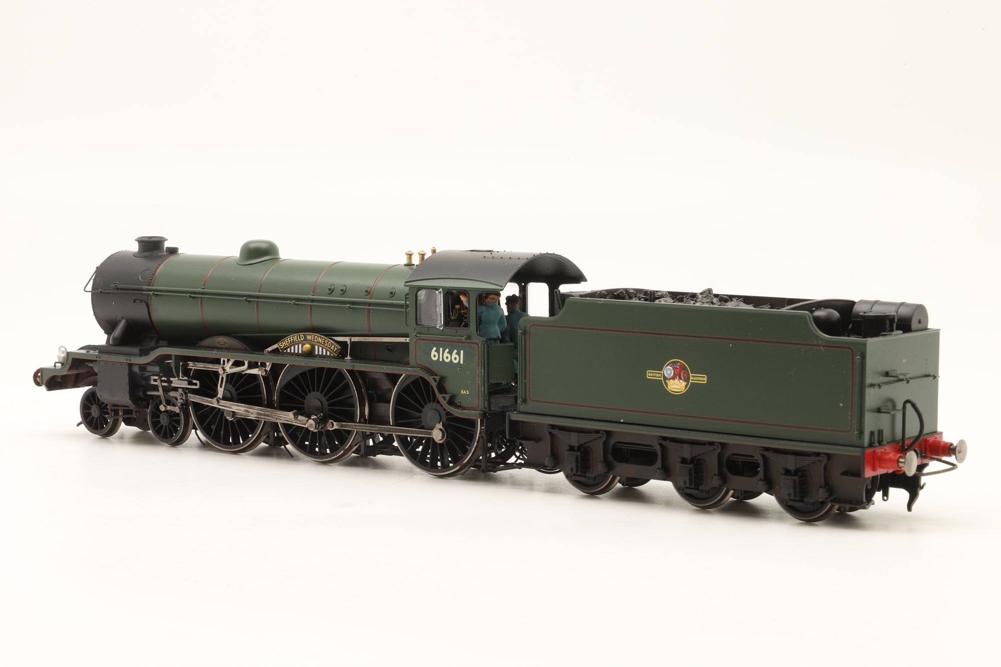 WORKSHOP Hornby OO R3523 Class B17 '61661' 'Sheffield Wednesday' BR Lined Green L/C Renamed/ Renumbered DCC Fitted