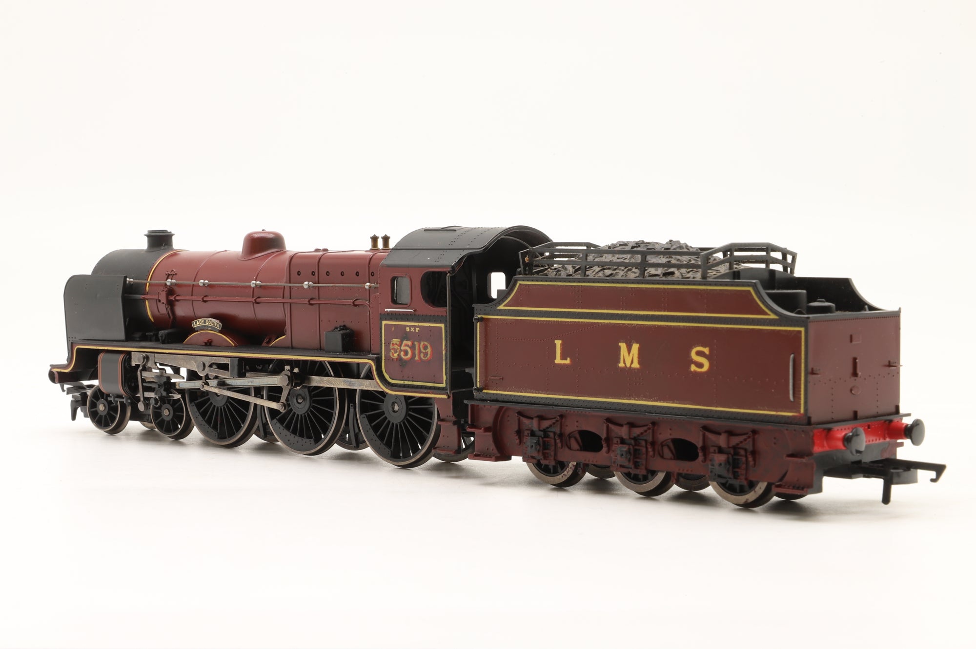 WORKSHOP Hornby Railroad OO R3278 Patriot Class '5519' LMS Lined Maroon Renumbered