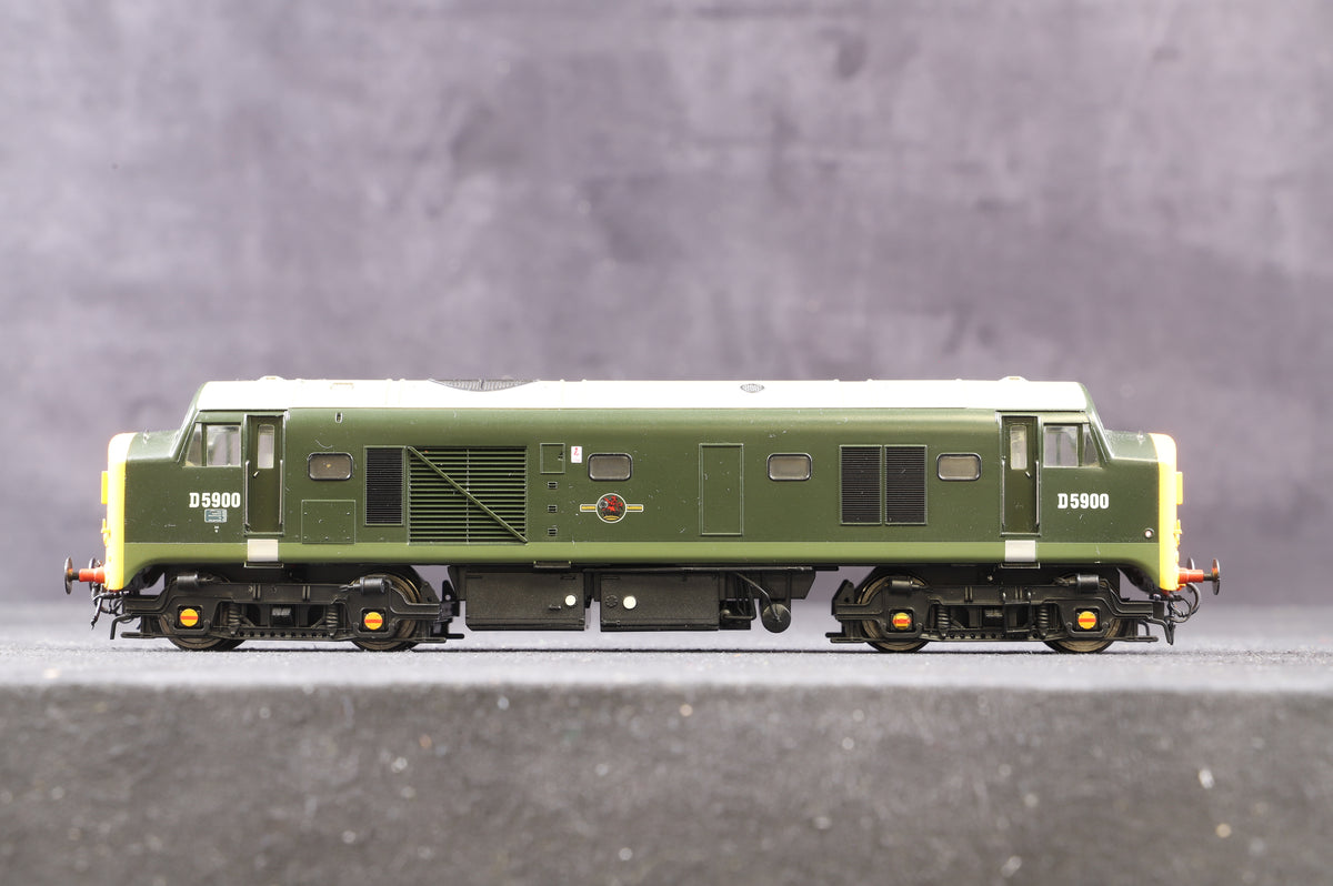 Heljan OO 2308 Class 23 &#39;D5900&#39; Baby Deltic Green Large Yellow Ends