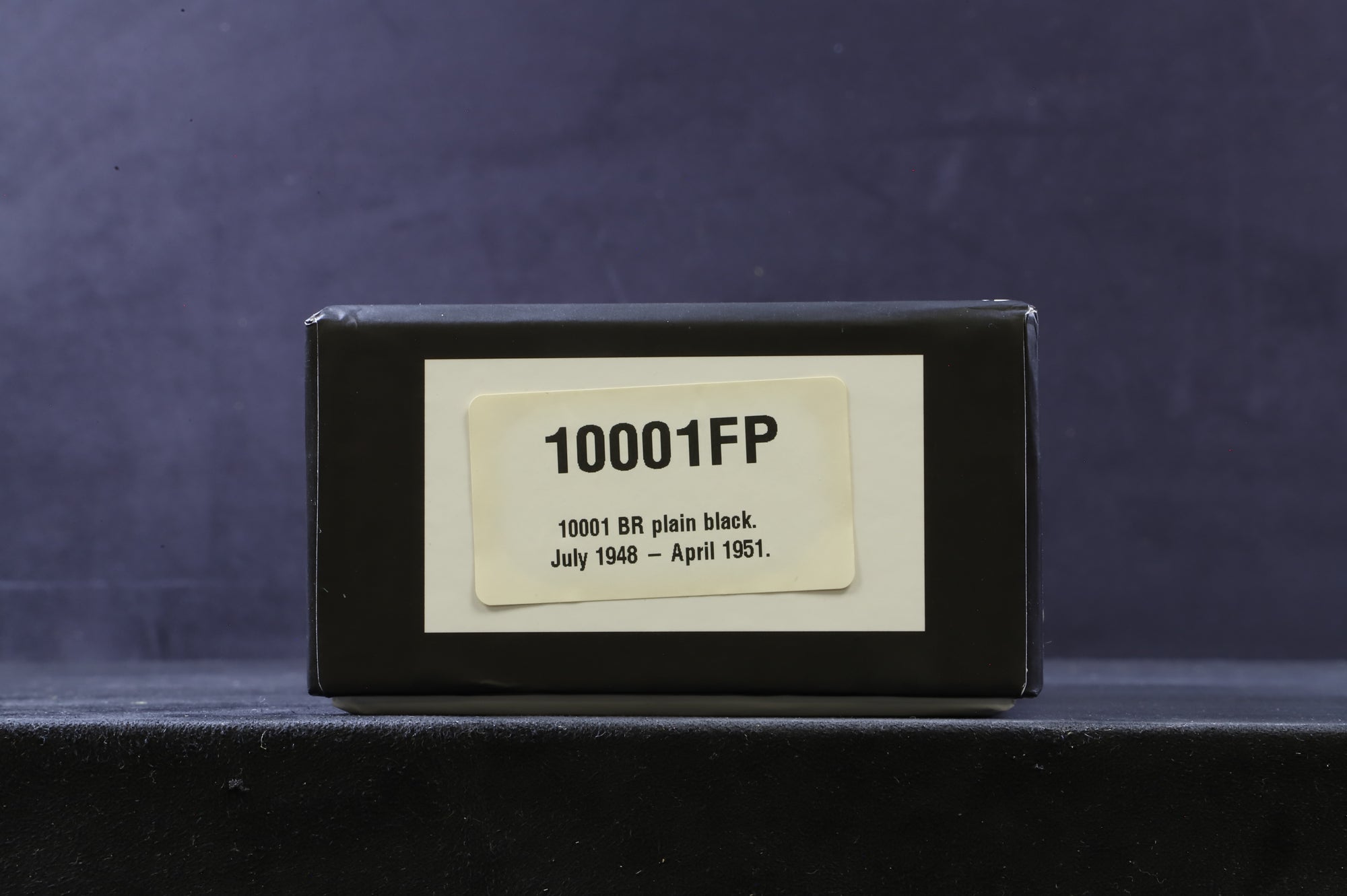 Hattons OO 10001FP '10001' BR Plain Black No Crest