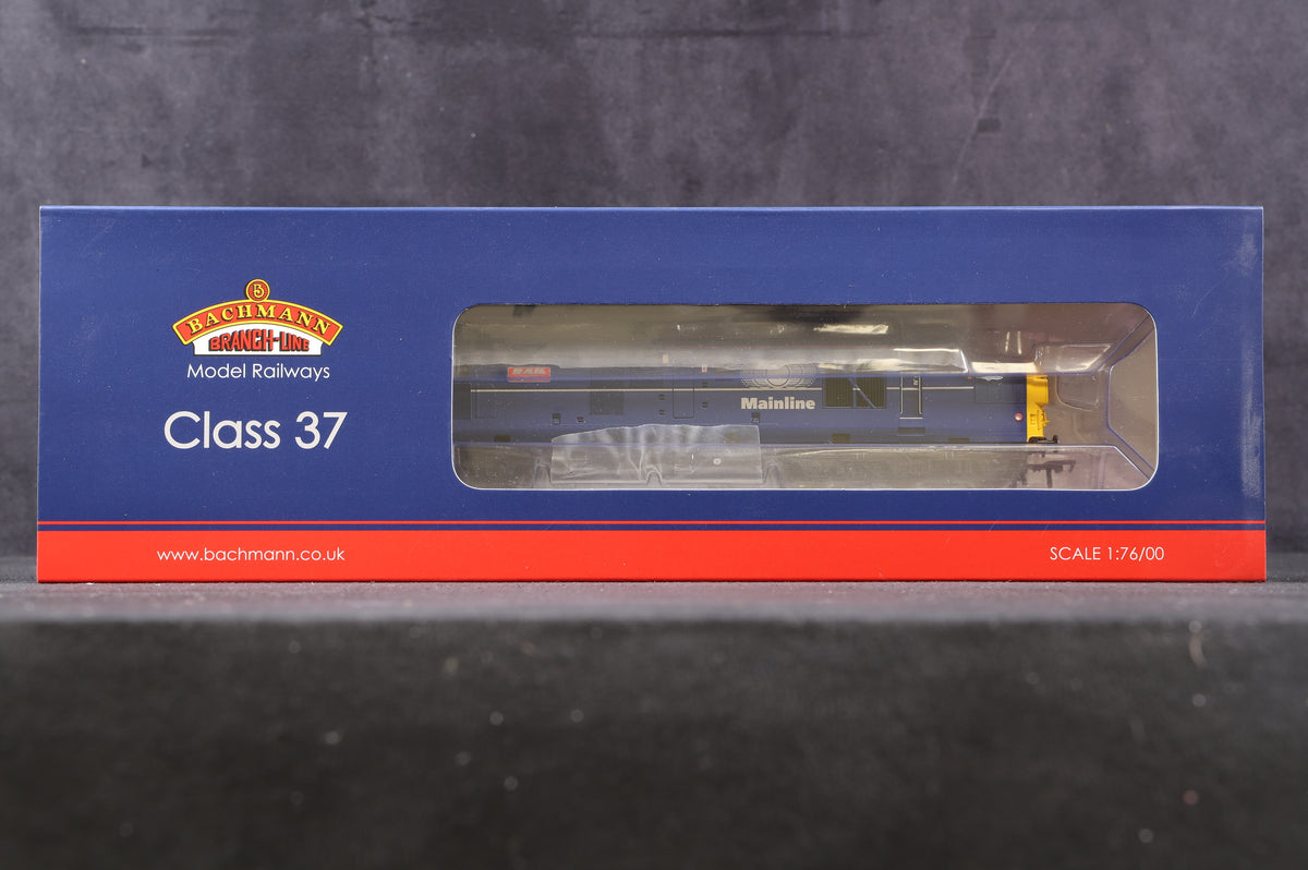 Bachmann OO 32-775TL Class 37/0 &#39;37055&#39; &#39;Rail Celebrity&#39; Mainline Blue Excl. Regional Model