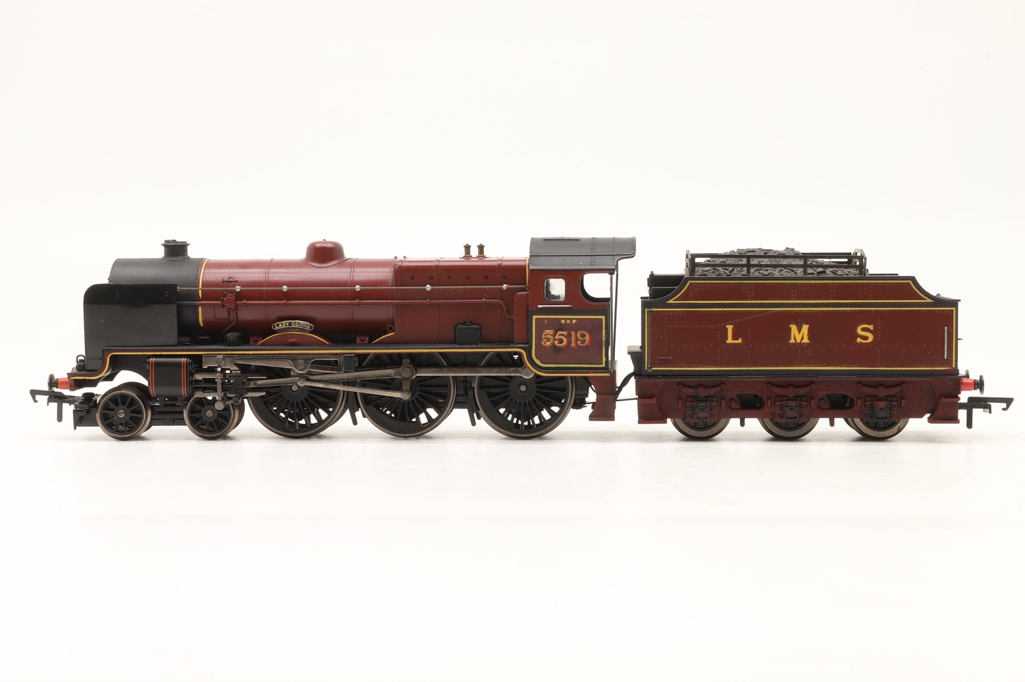 WORKSHOP Hornby Railroad OO R3278 Patriot Class '5519' LMS Lined Maroon Renumbered