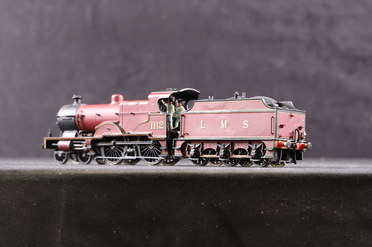 Kit Built OO LMS 4-4-0 Midland Compound &#39;1112&#39; LMS Crimson