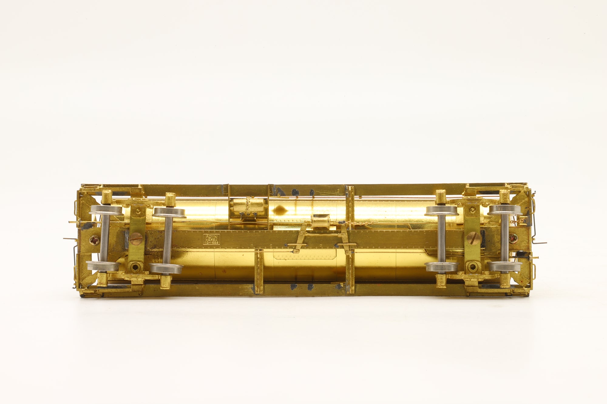Overland HO Brass 3028 L.P. Tank Car Unpainted