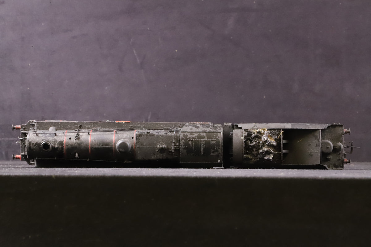 WORKSHOP Bachmann OO 32-502 Standard Class 5MT 73082 &#39;Camelot&#39; in BR Black w/ 1B Tender &amp; Early Crests