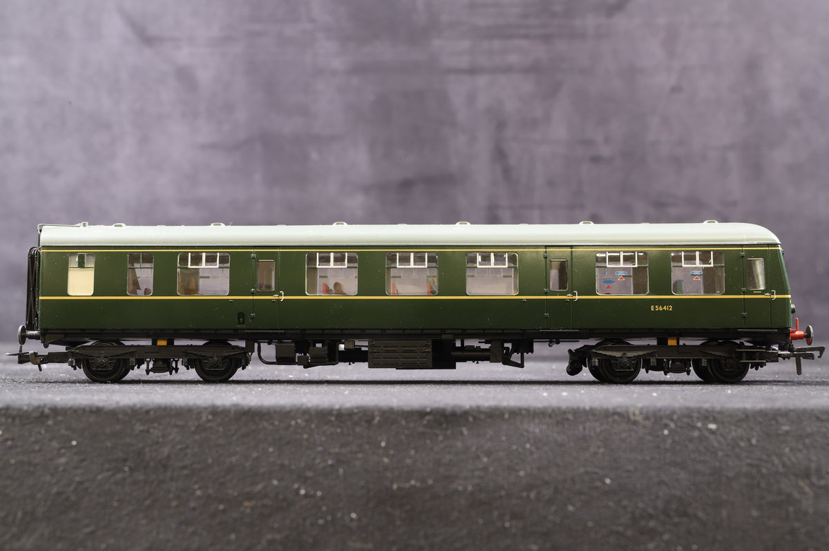 Bachmann OO 31-326 Class 105 2 Car DMU BR Green With Speed Whiskers, DCC Fitted