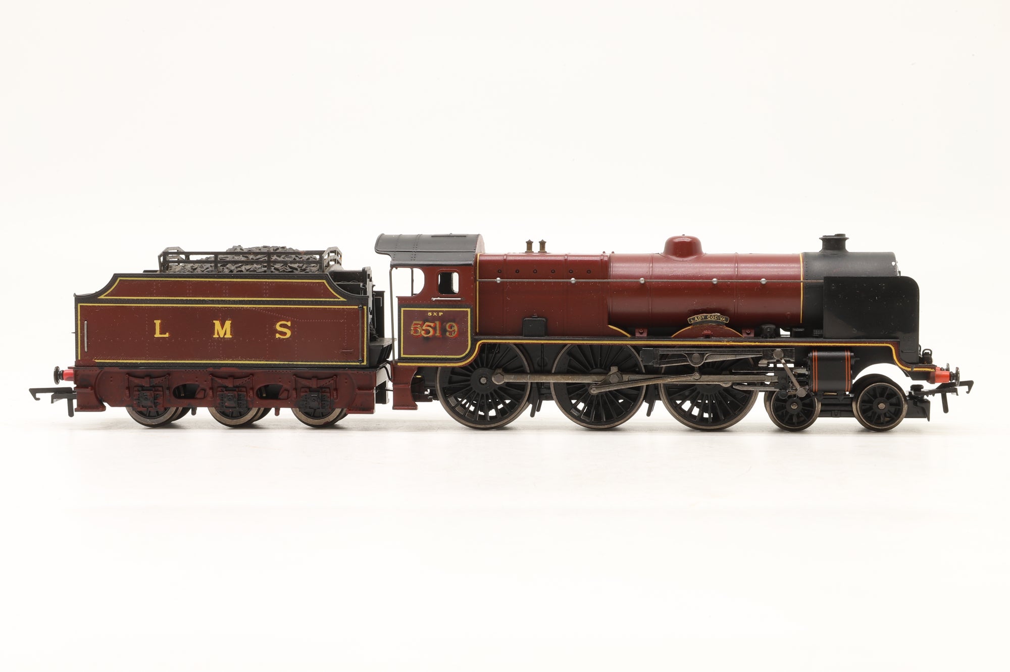 WORKSHOP Hornby Railroad OO R3278 Patriot Class '5519' LMS Lined Maroon Renumbered