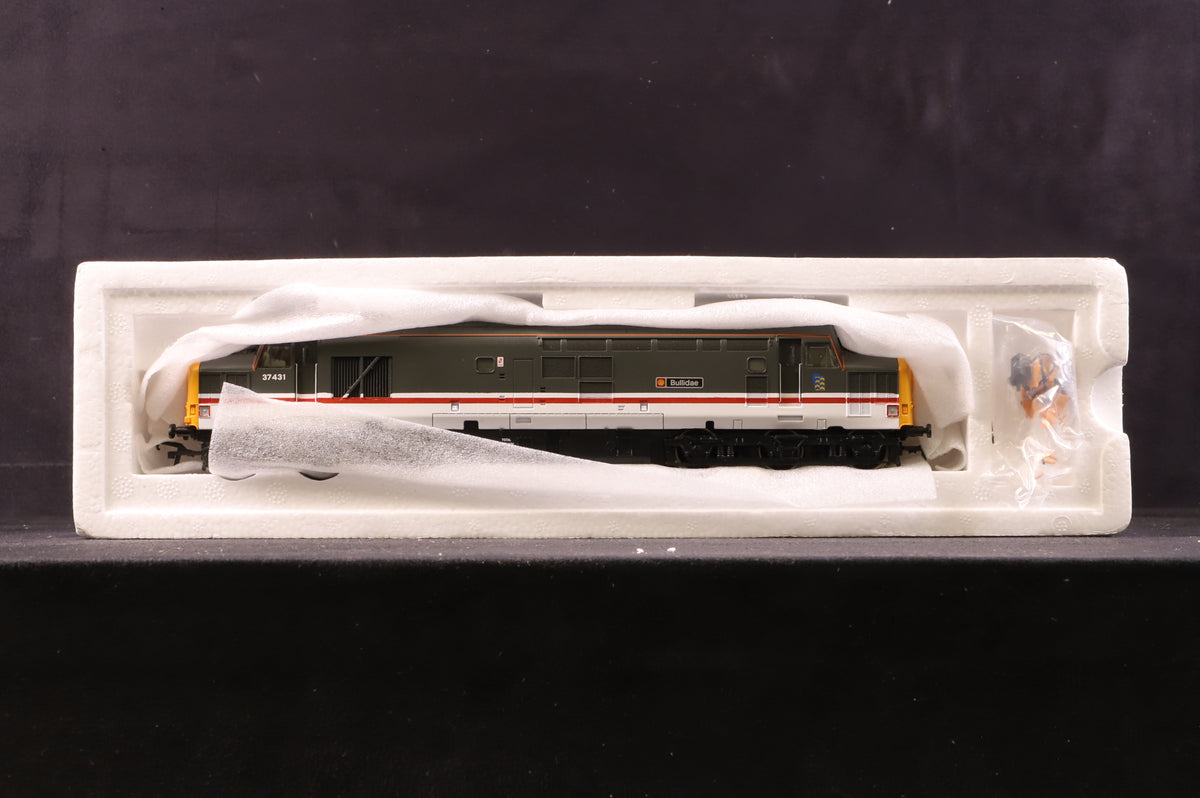Bachmann OO 32-378 Class 37/4 37431 &#39;Bullidae&#39; in Intercity Executive Livery w/ Railfreight Petrolium Logos