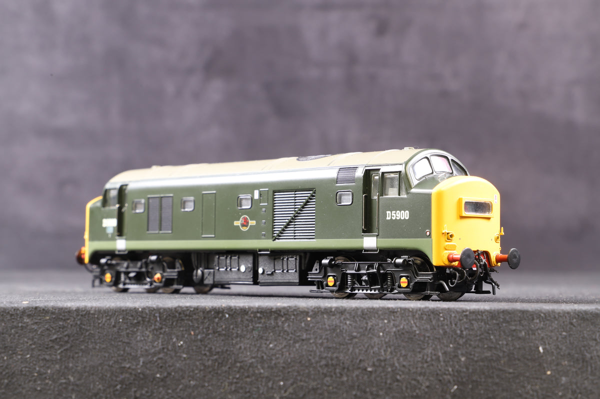 Heljan OO 2308 Class 23 &#39;D5900&#39; Baby Deltic Green Large Yellow Ends