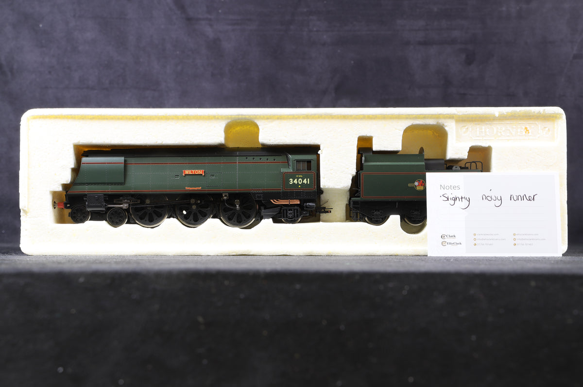 Hornby OO R2218 BR 4-6-2 West Country Class &#39;34041&#39; &#39;Wilton&#39;