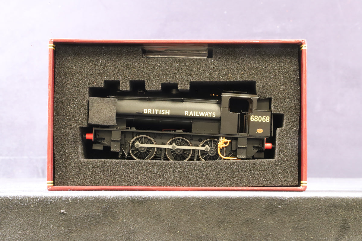 DJ Models OO DJMOOJ94-005 Hunslet J94 68068 in BR Black w/ Tall Bunke &amp; 1948 Gill Sans Lettering