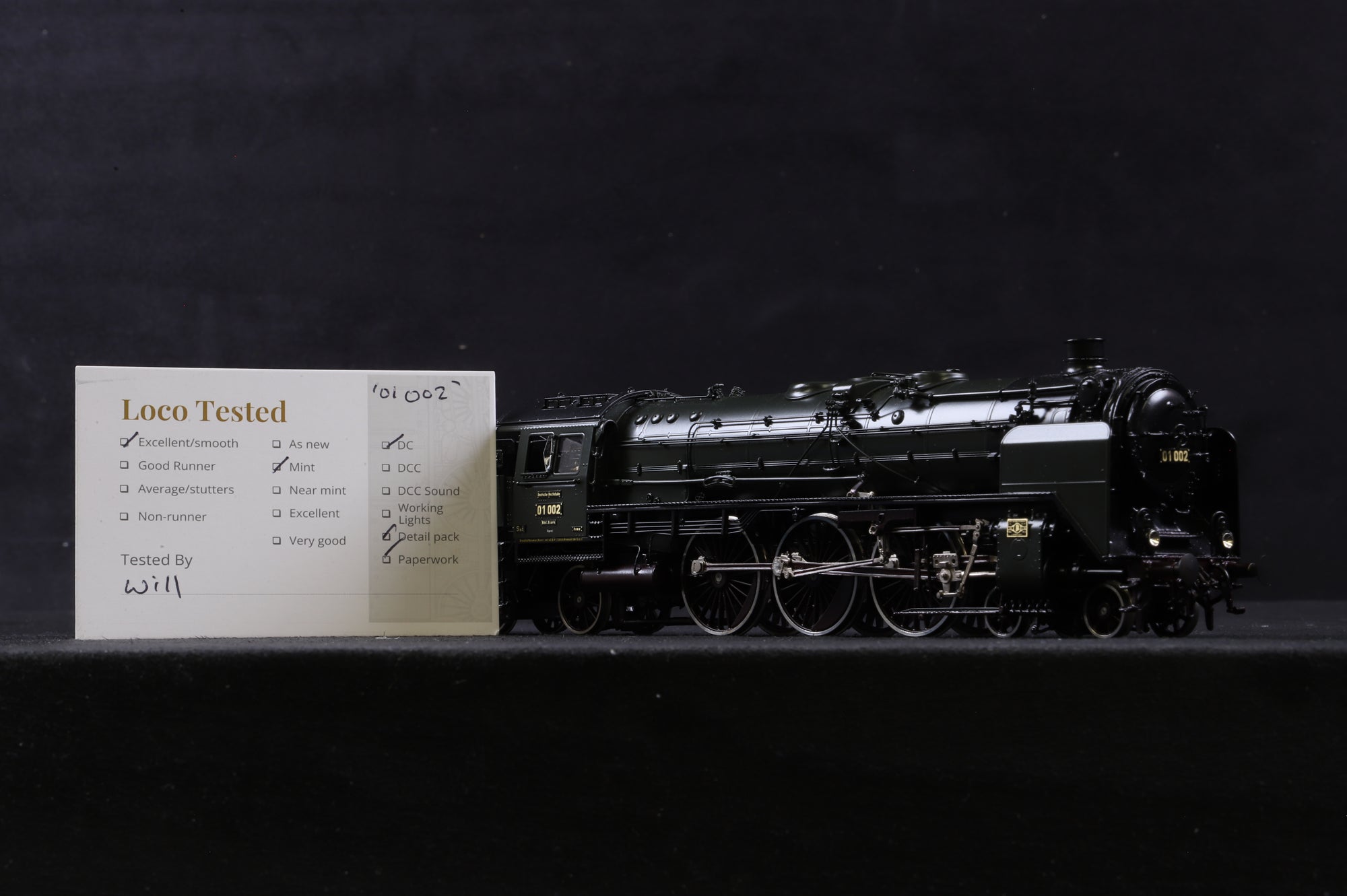 Micro-Metakit HO Brass 02201H RG BR 01 002 Green Livery Ltd Ed. 5/50