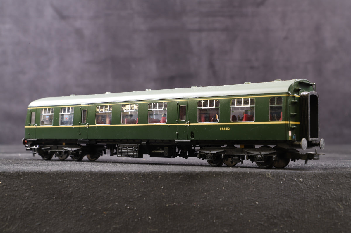 Bachmann OO 31-326 Class 105 2 Car DMU BR Green With Speed Whiskers, DCC Fitted