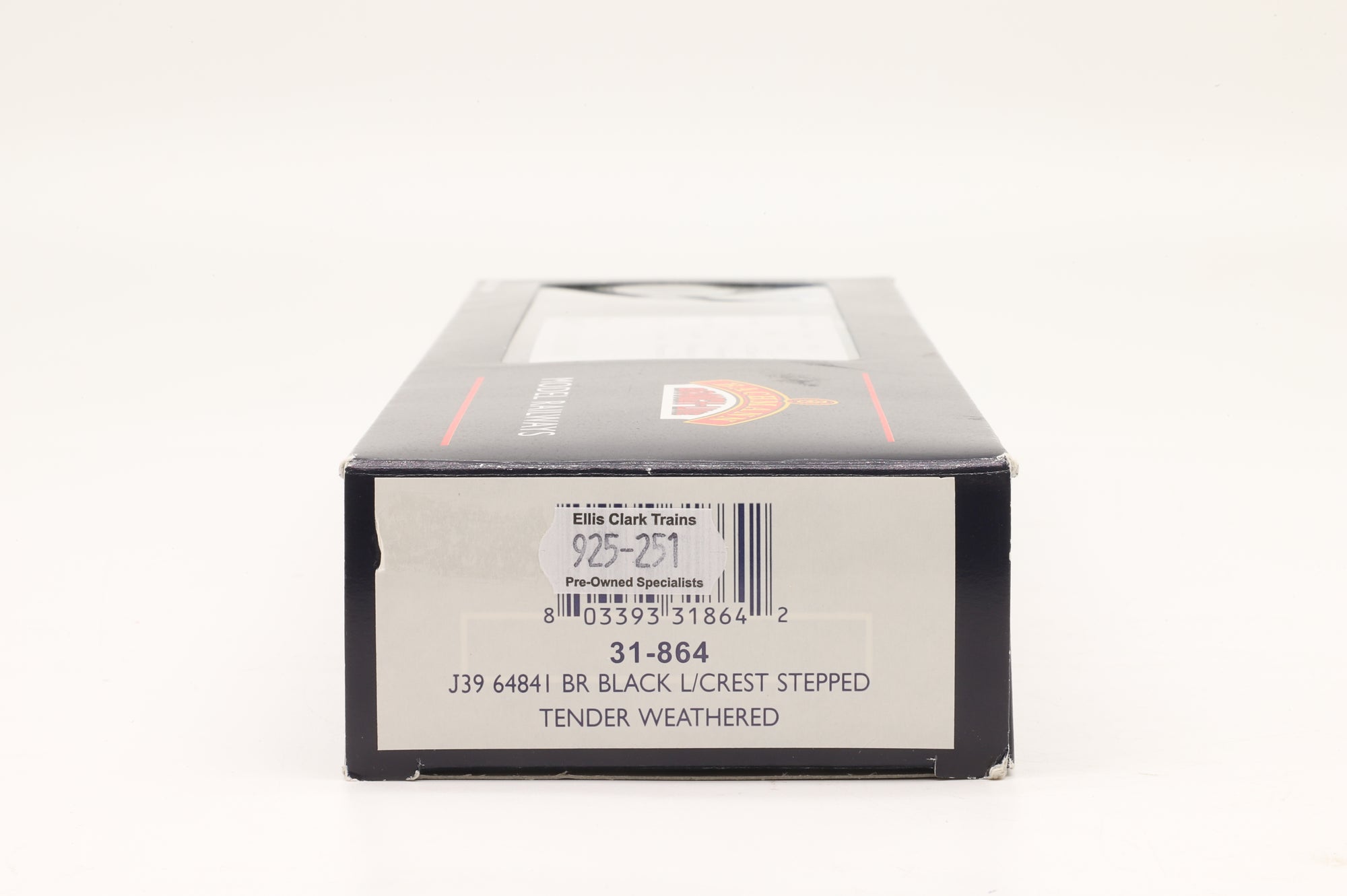 Bachmann OO 31-864 Class J39 '64841' BR Black L/C Stepped Tender Weathered