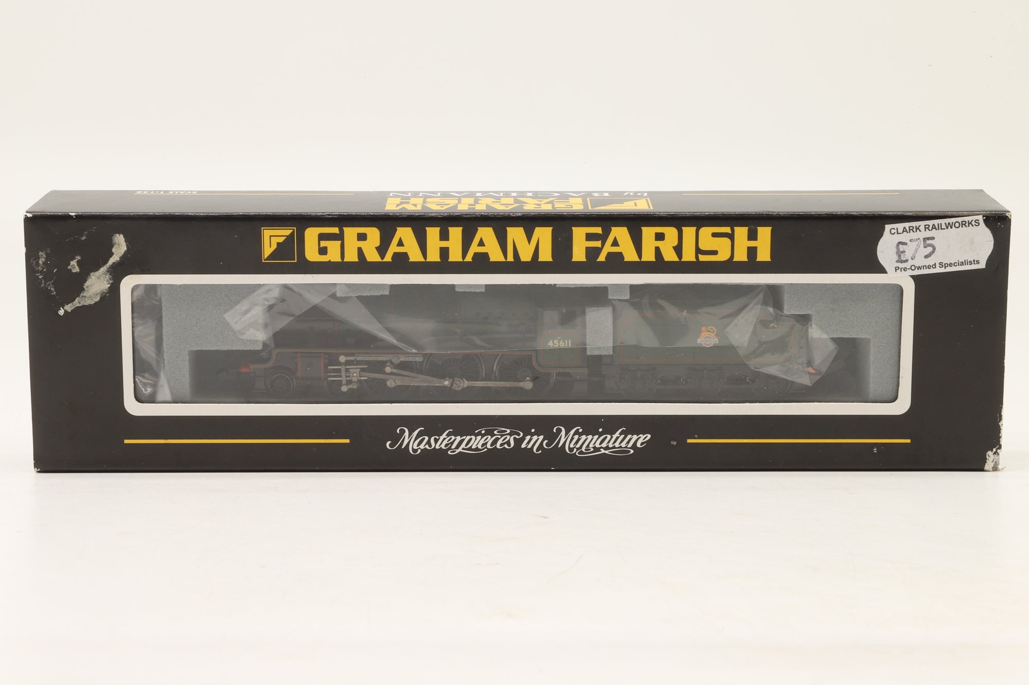 Graham Farish N 372-476 Jubilee '45611' 'Hong Kong' 4000 Gallon Tender BR Green Early Emblem