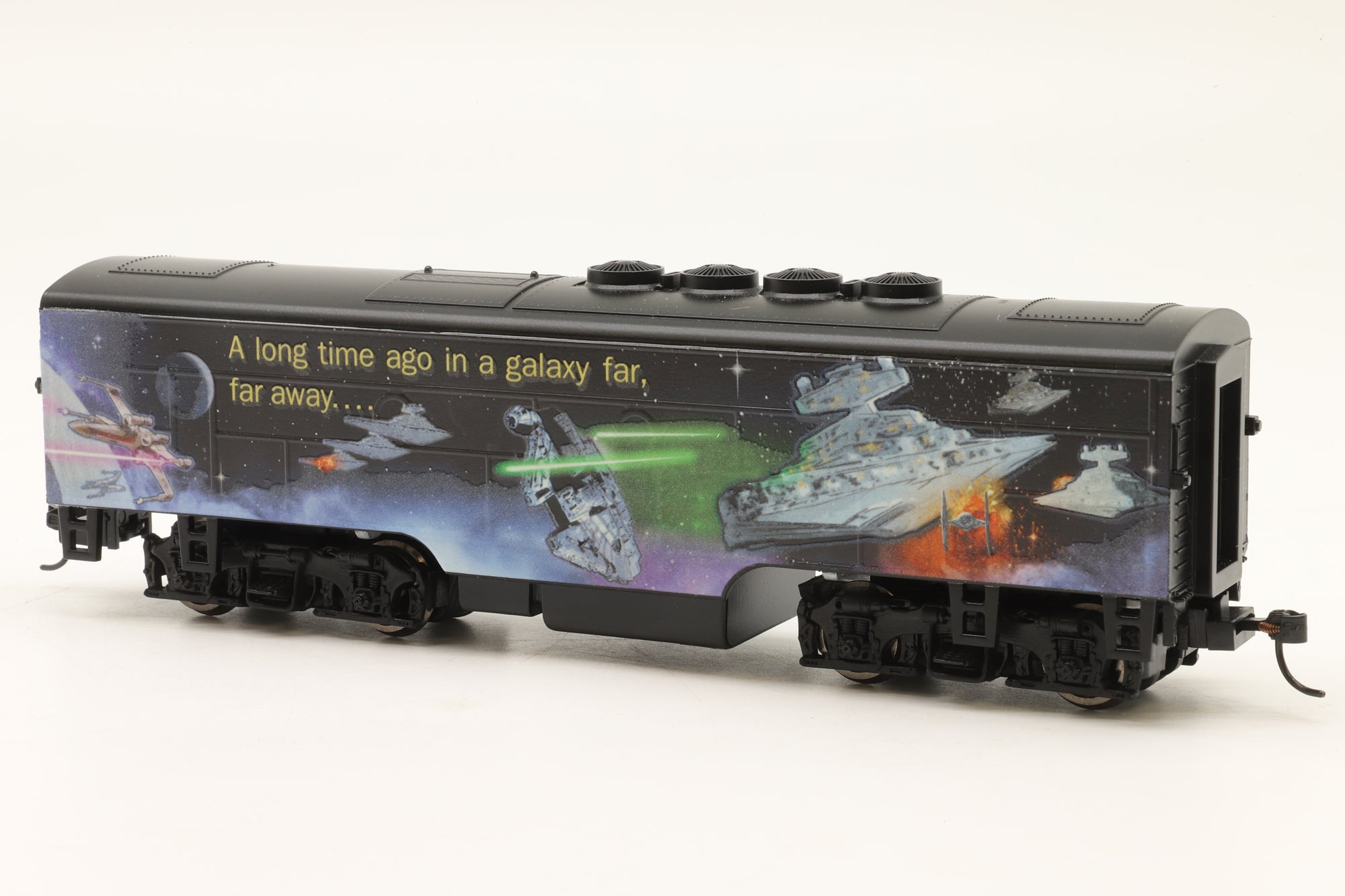 Bradford Exchange HO Star Wars Glow In The Dark Train Set