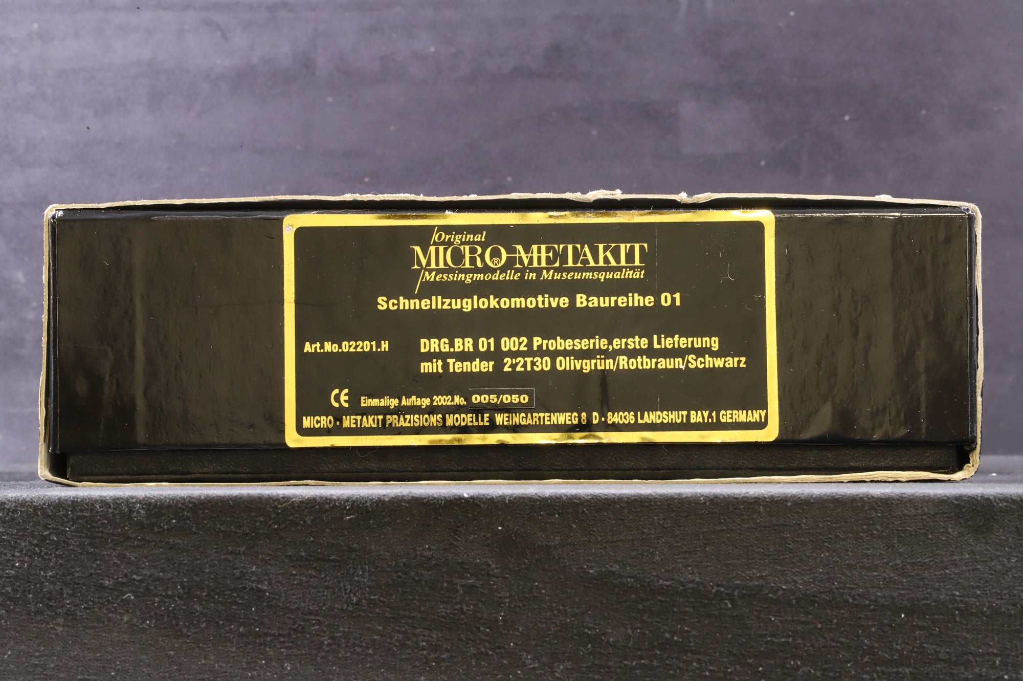 Micro-Metakit HO Brass 02201H RG BR 01 002 Green Livery Ltd Ed. 5/50